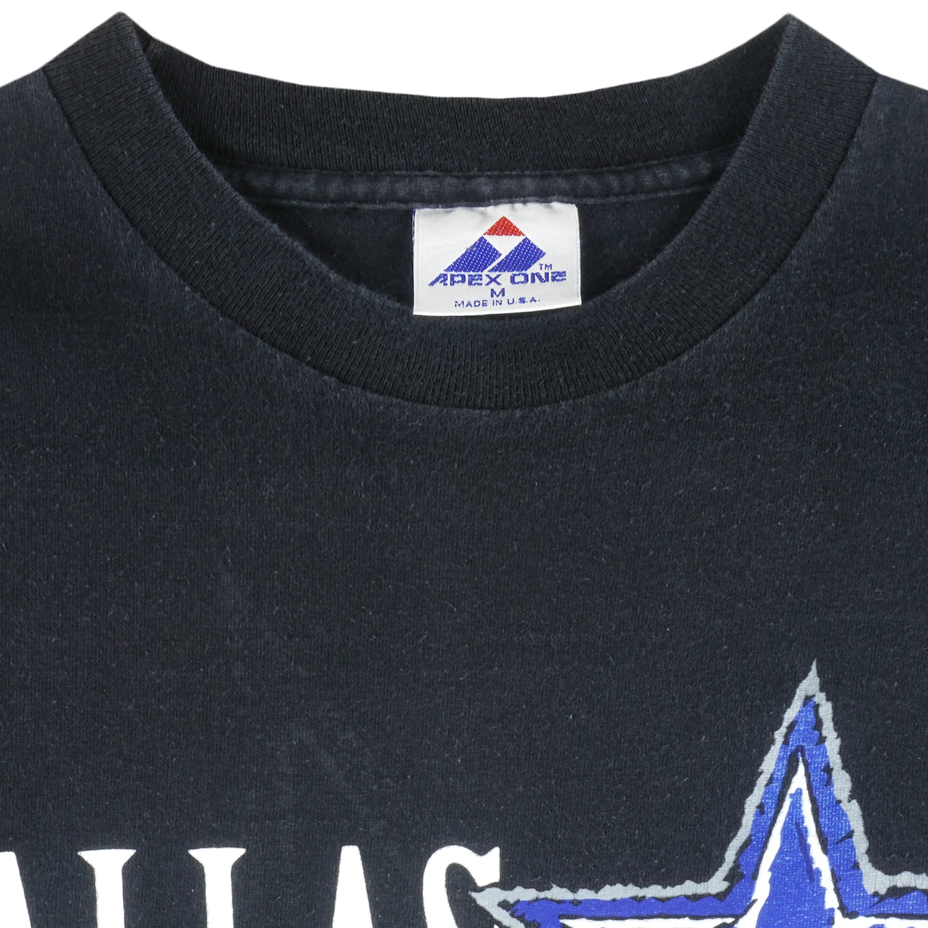 NFL (Apex One) - Dallas Cowboys Big Logo T-Shirt 1990s Medium - Image 4