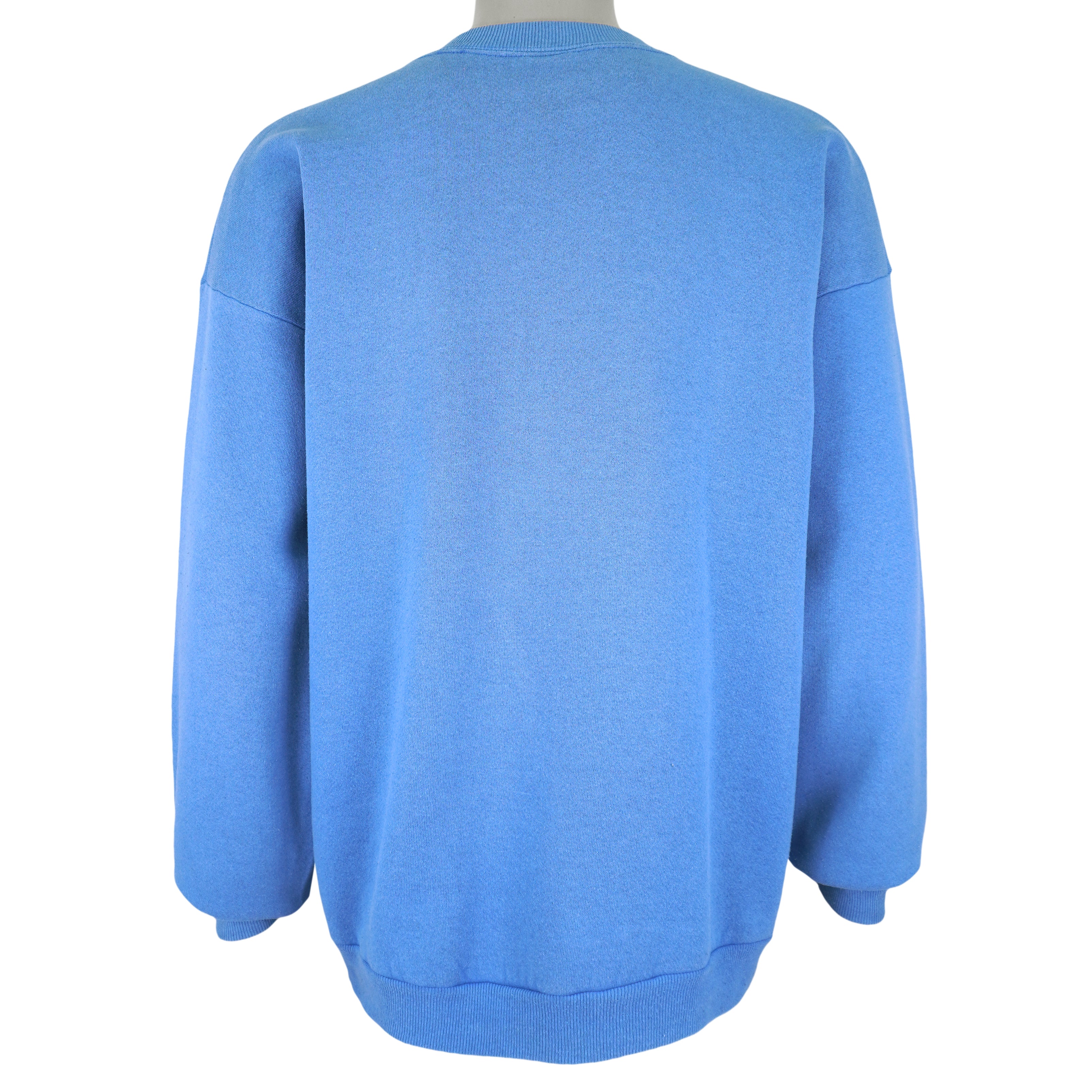 NFL (Artex) - Detroit Lions Embroidered Crew Neck Sweatshirt 1990s X-Large - Image 2