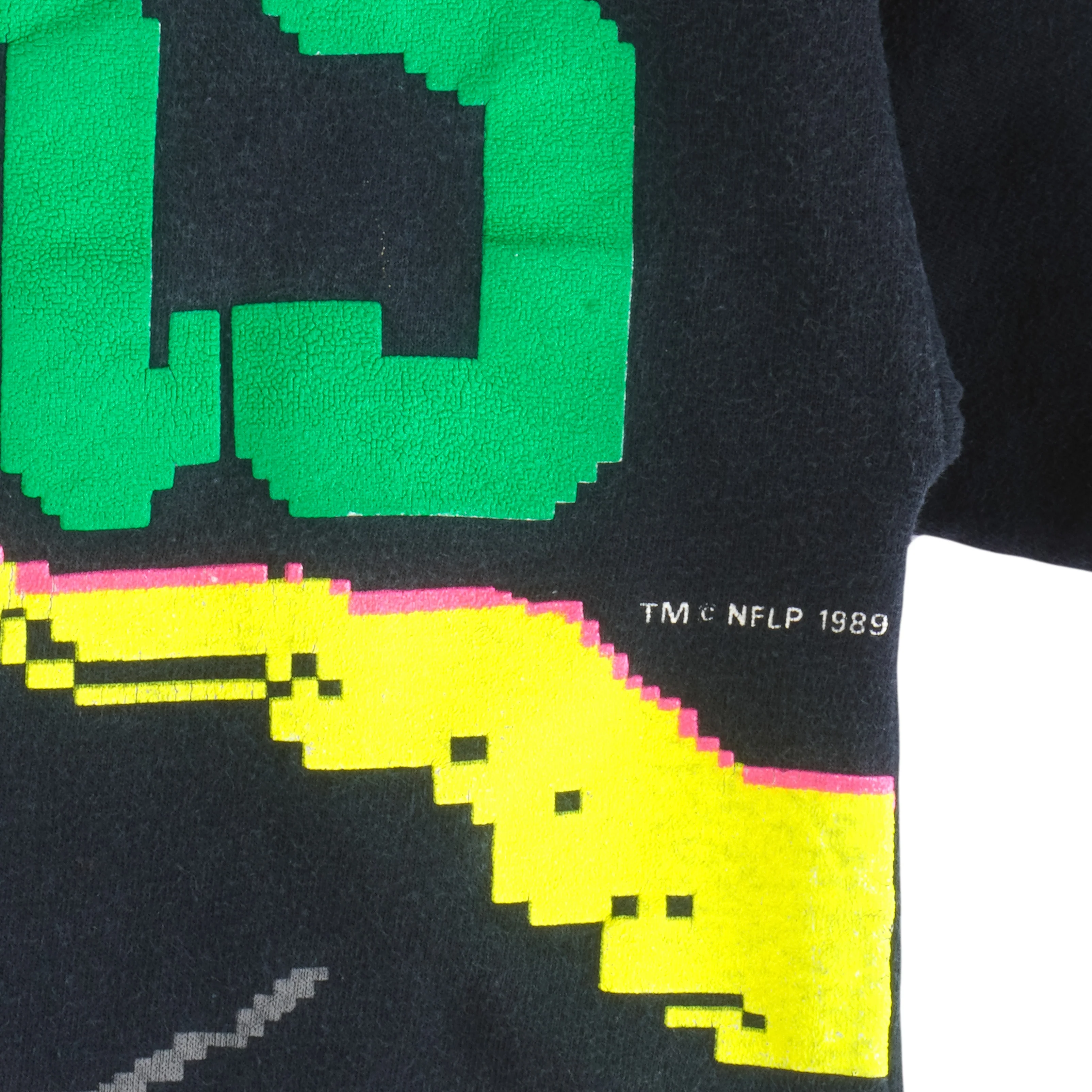NFL (Caribe) - Green Bay Packers Single Stitch T-Shirt 1989 Large - Image 3