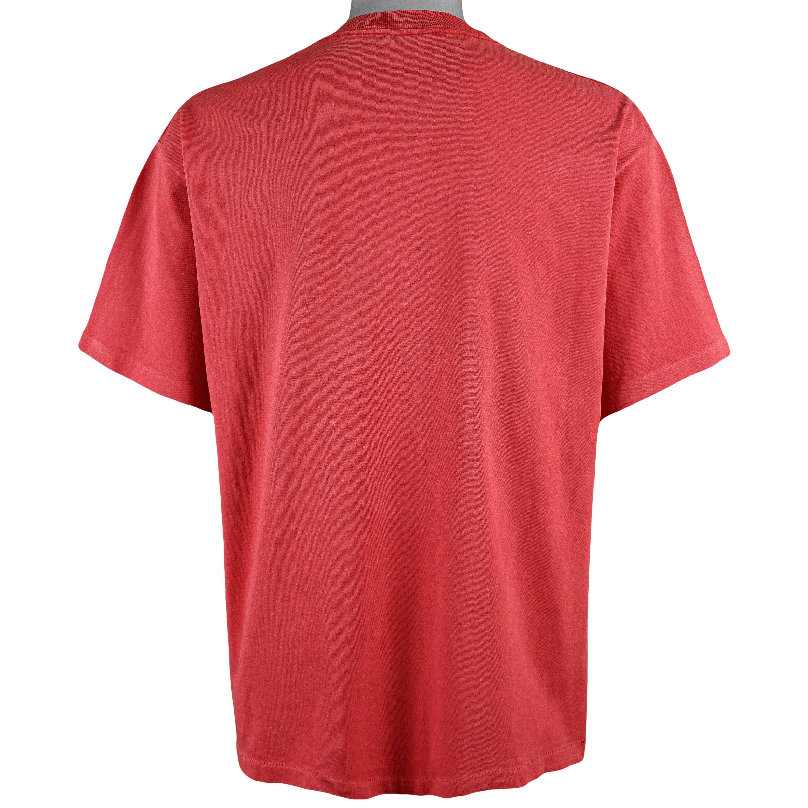 NFL (Chalk Line) - San Francisco 49ers Spell-Out T-Shirt 1993 X-Large - Image 2