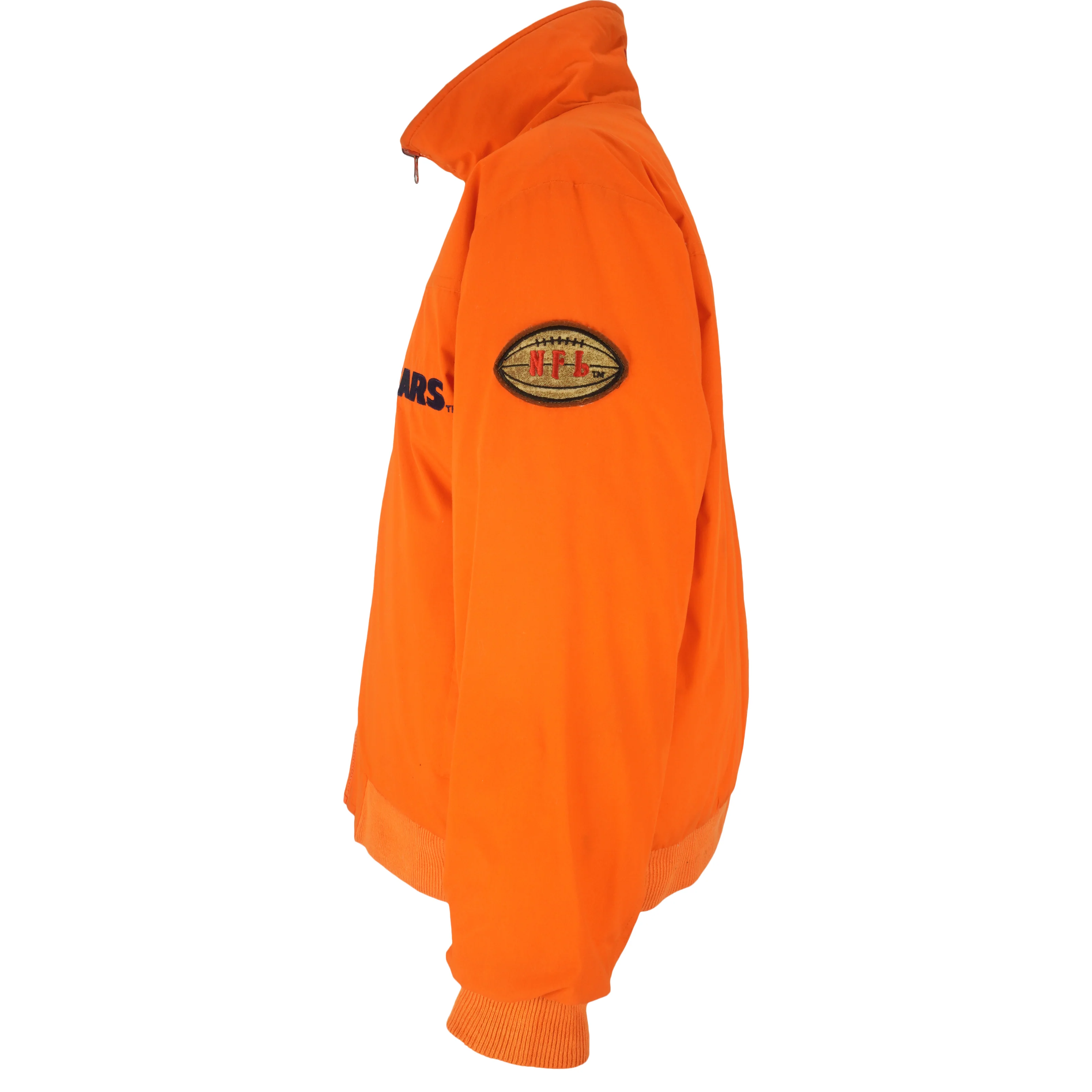 NFL - Chicago Bears Monogram Reversible Jacket 1990s Medium - Image 7