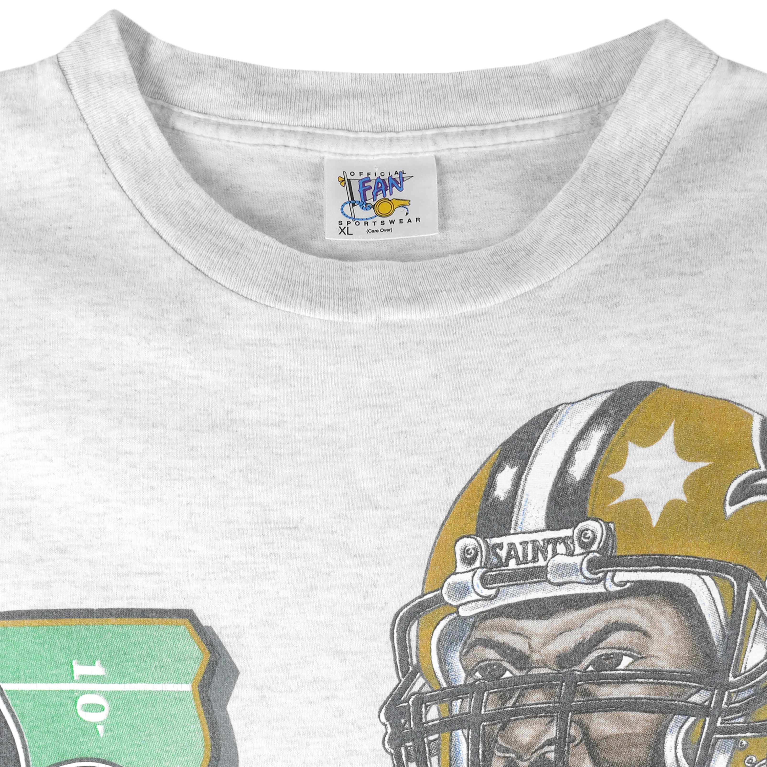 NFL (Official Fan) - New Orleans Saints Rickey Jackson Caricature T-Shirt 1993 X-Large - Image 4