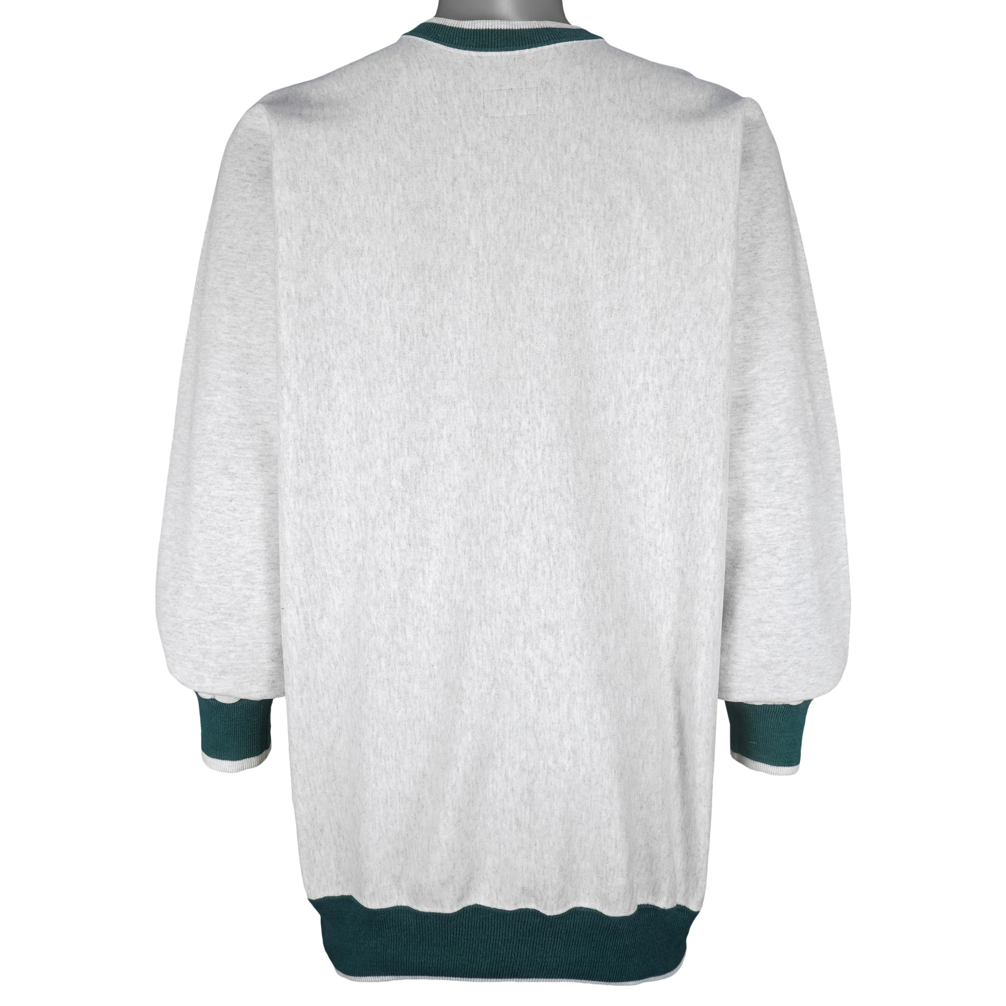 NFL (Legends) - Green Bay Packers Spell-Out Crew Neck Sweatshirt 1990s X-Large - Image 2