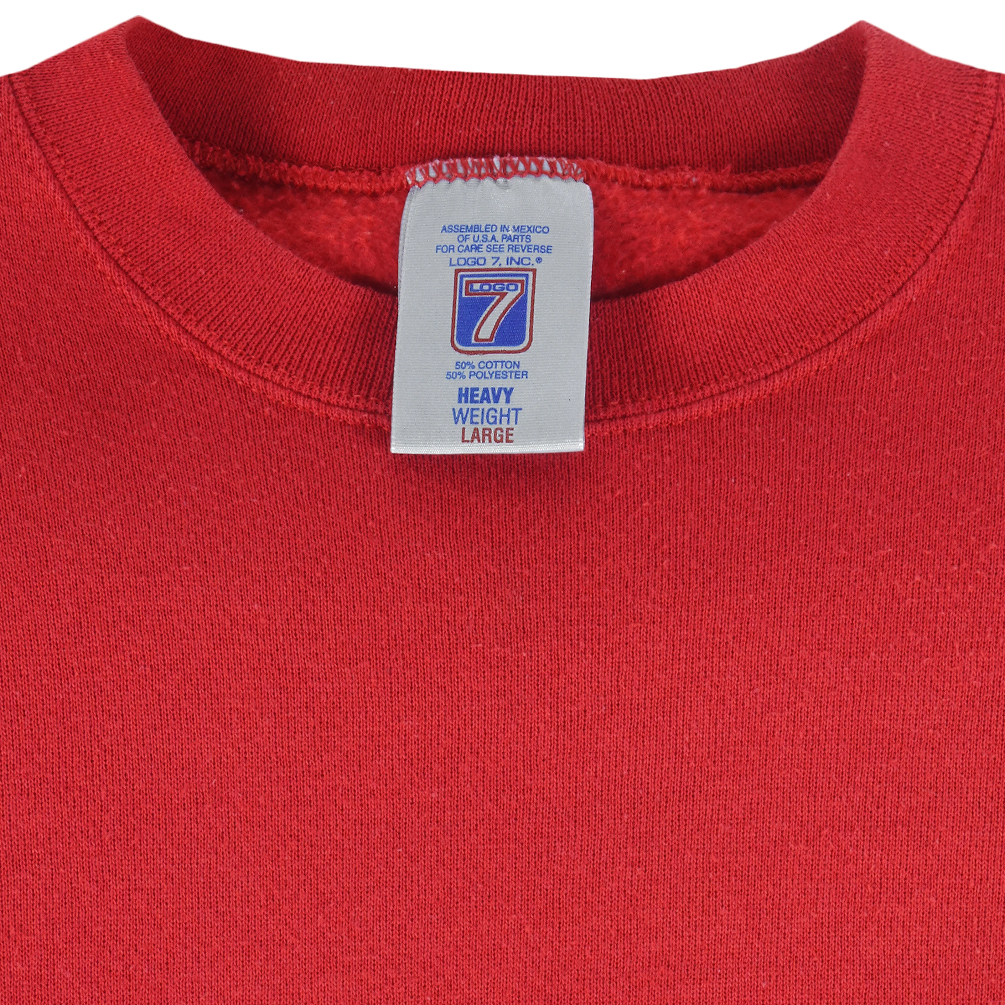 NFL (Logo 7) - Kansas City Chiefs Crew Neck Sweatshirt 1990s Large - Image 4