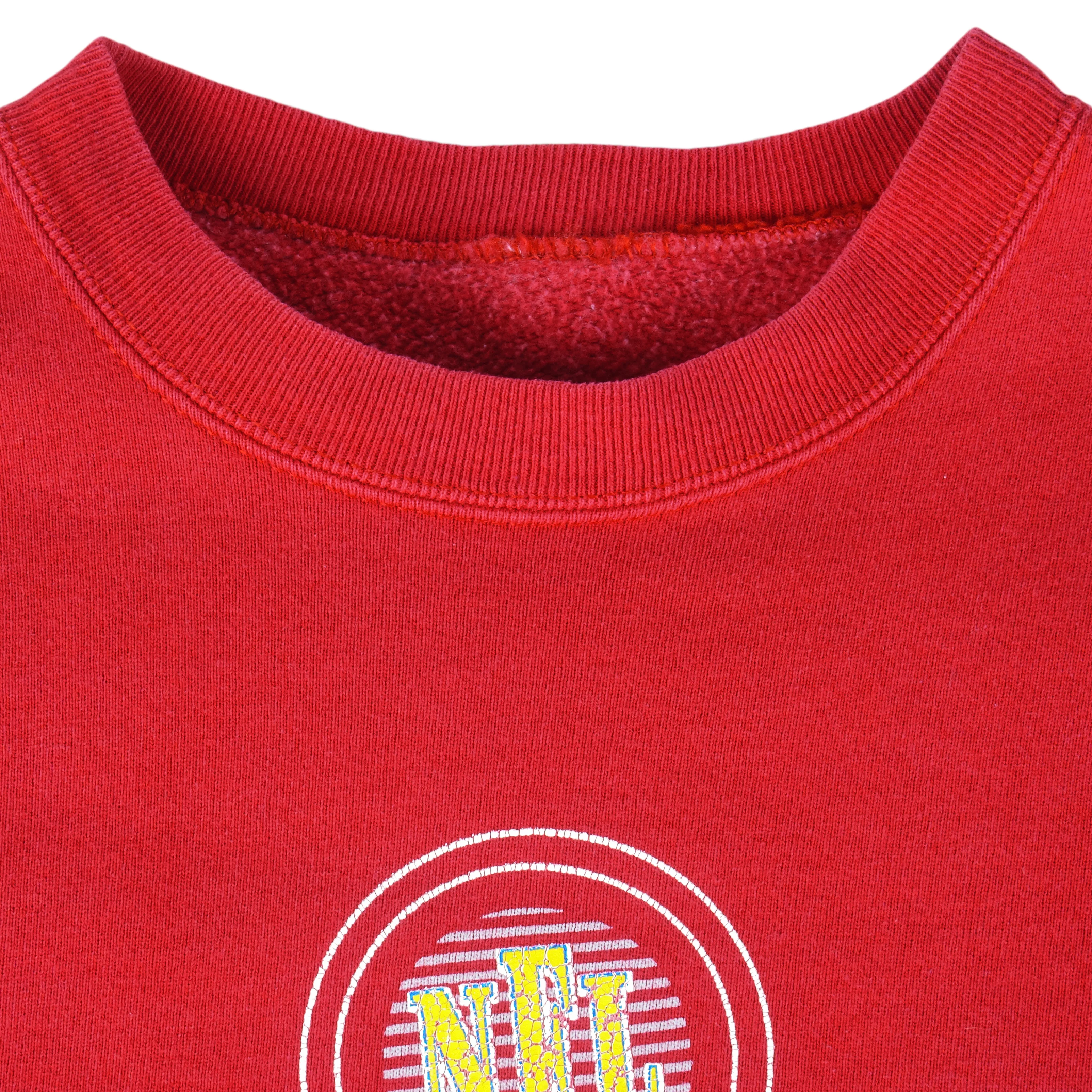 NFL (Logo Athletic) - Kansas City Chiefs Crew Neck Sweatshirt 1993 Large - Image 4