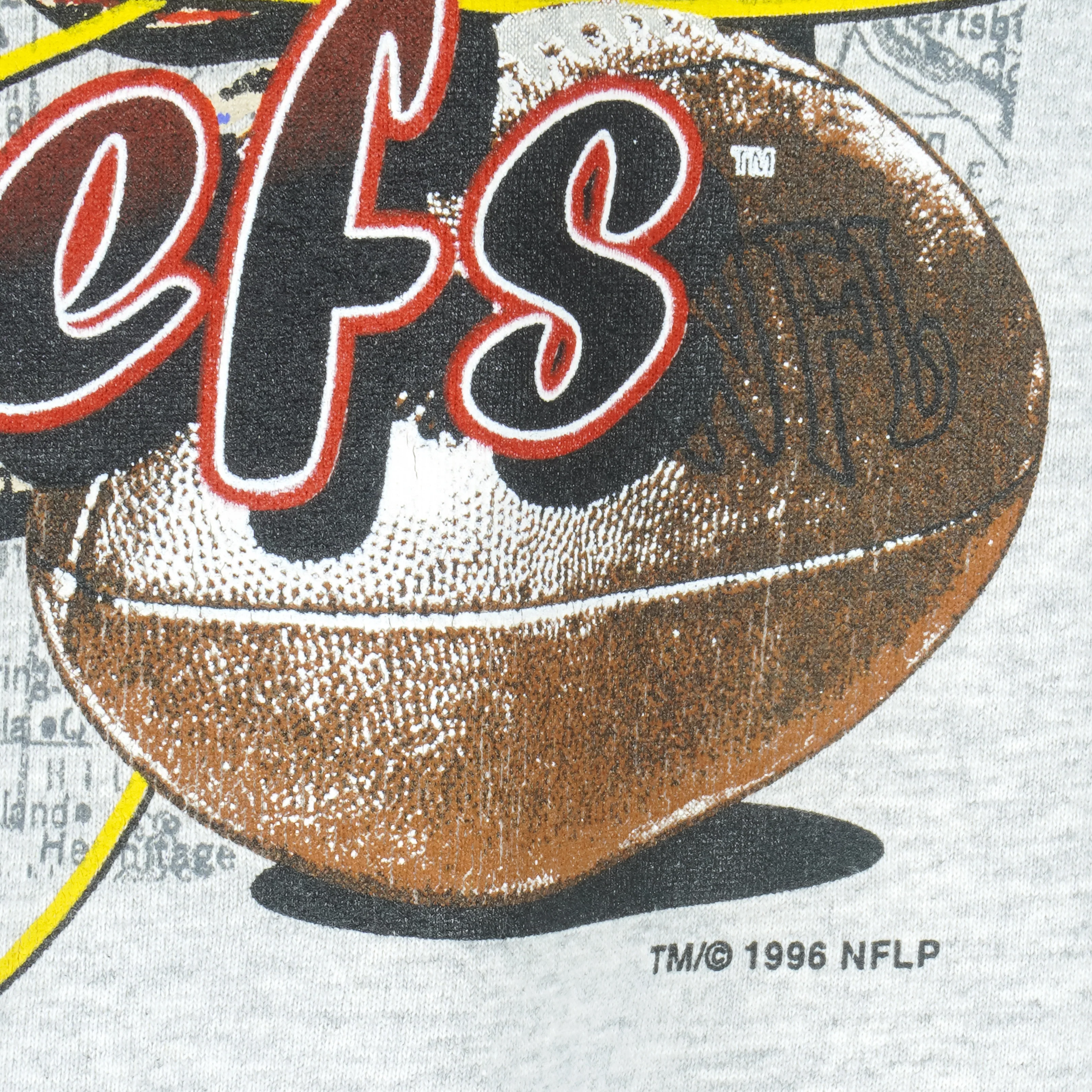 NFL (Logo Athletic) - Kansas City Chiefs Crew Neck Sweatshirt 1996 Large - Image 3
