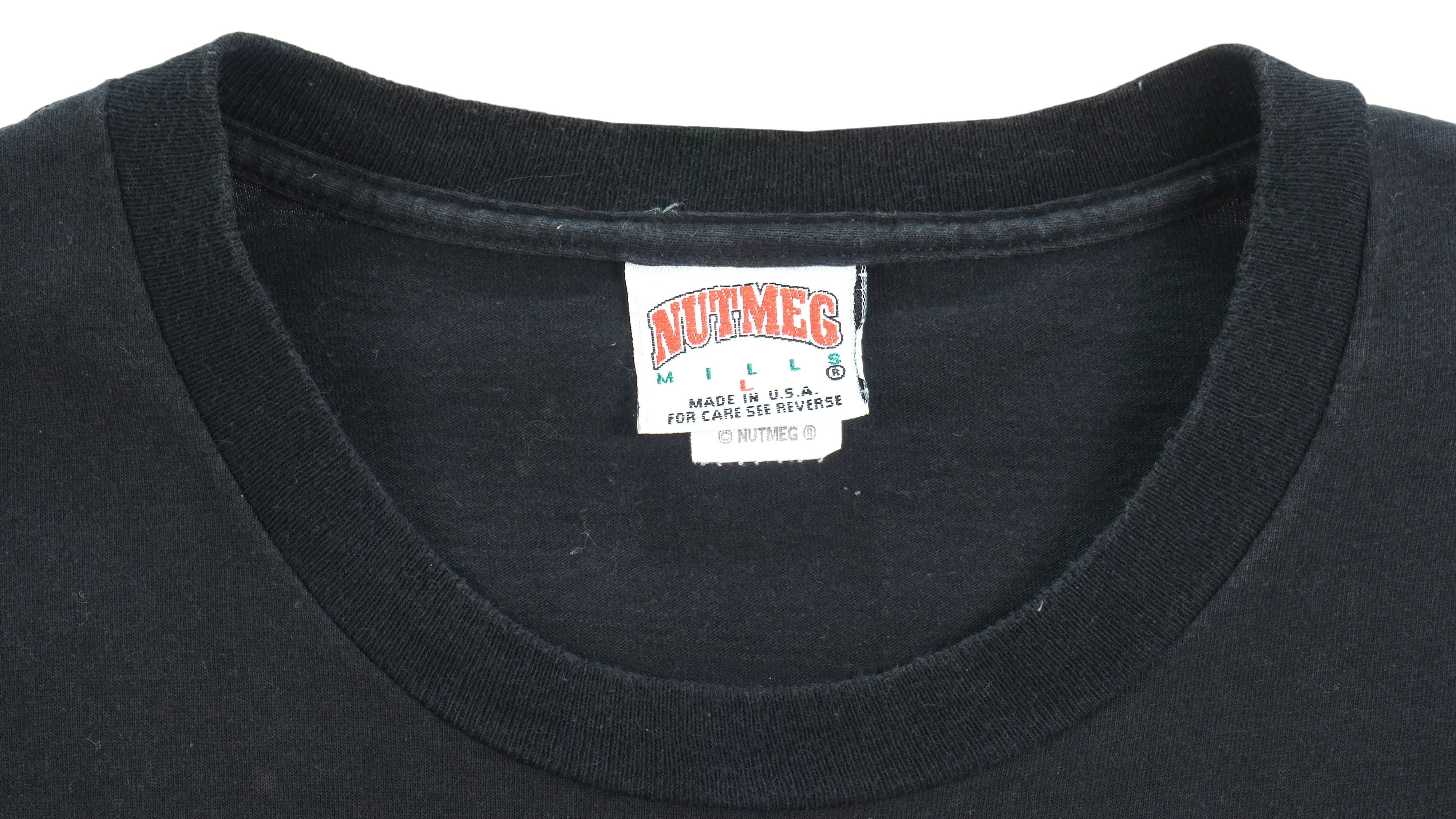 NFL (Nutmeg) - Buffalo Bills Big Logo T-Shirt 1994 Large - Image 3