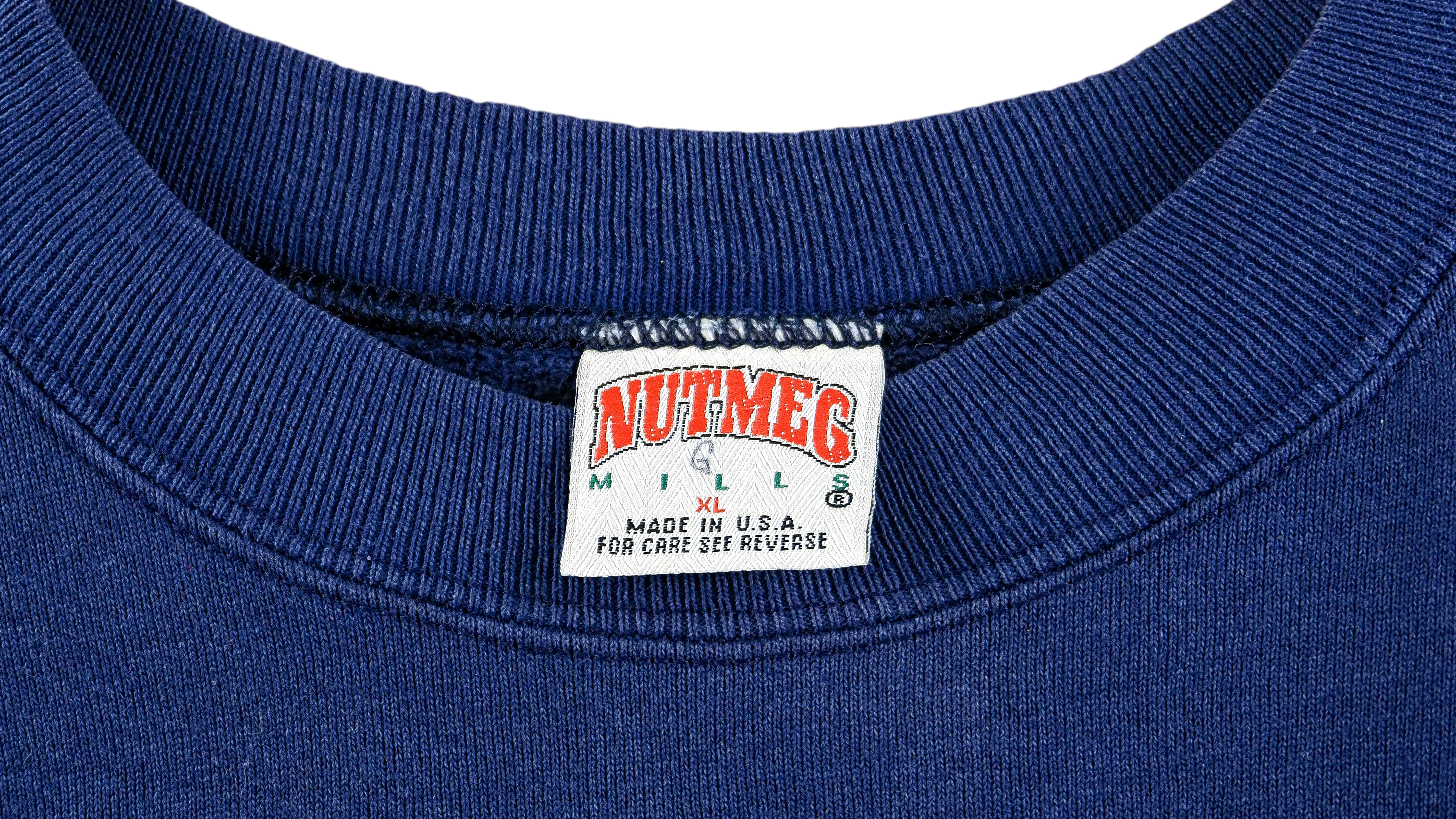 NFL (Nutmeg) - Chicago Bears Locker Room Crew Neck Sweatshirt 1990s X-Large - Image 4