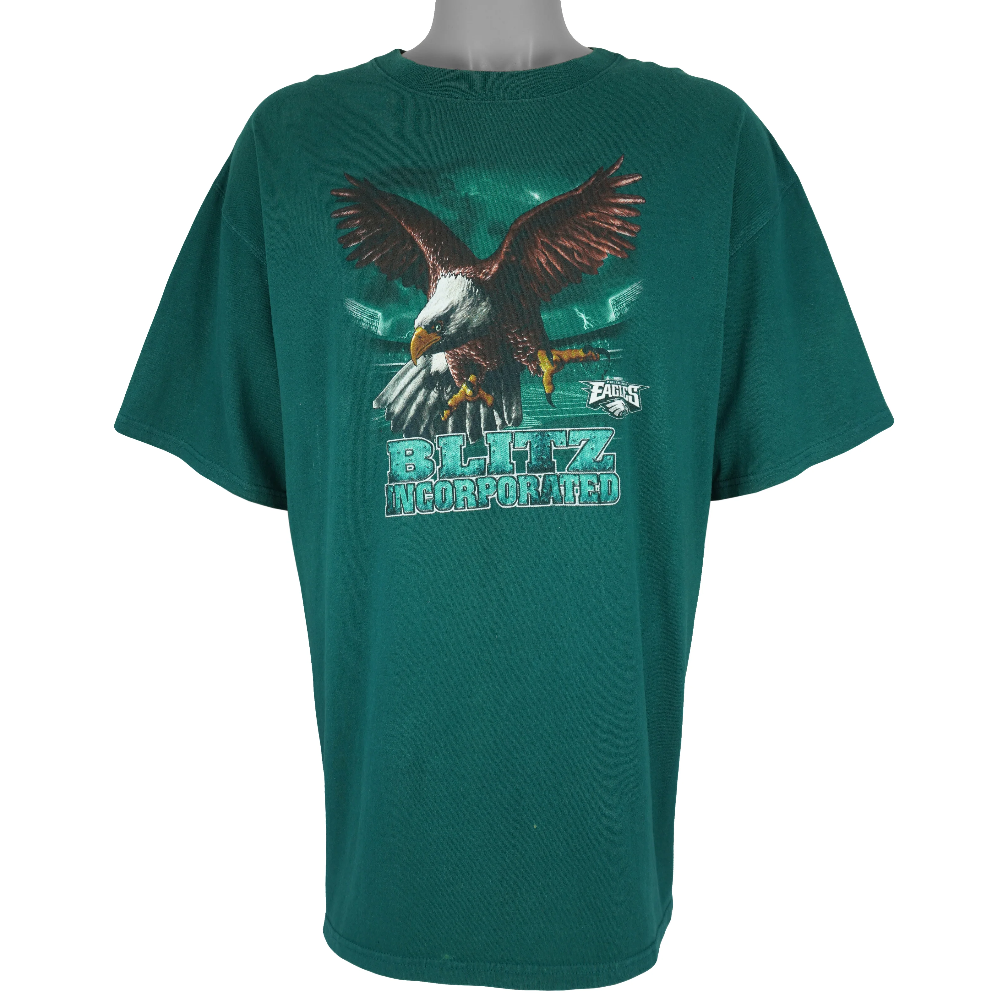 NFL - Philadelphia Eagles Blitz Incorporated X Animal T-Shirt 1990s X-Large
