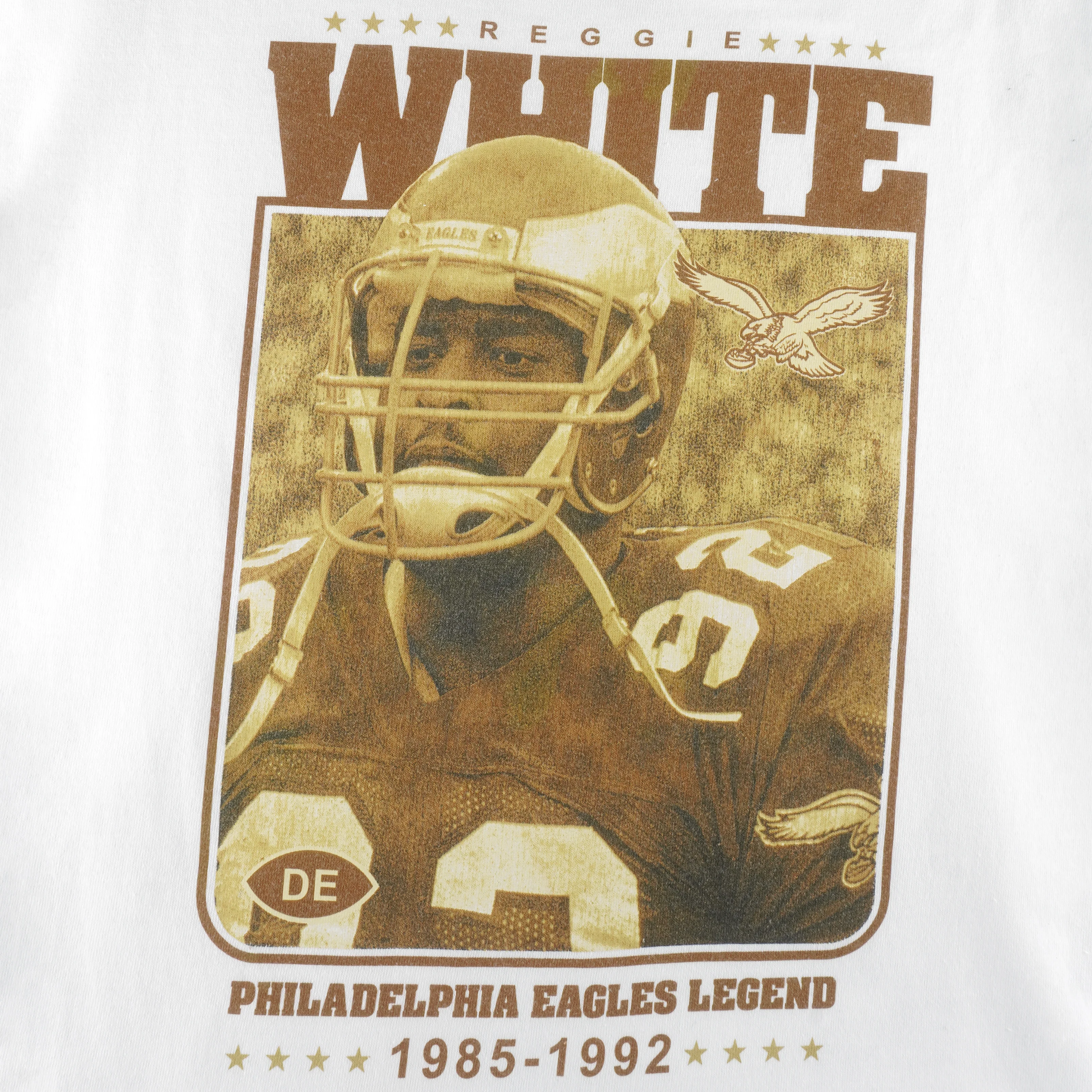 NFL - Philadelphia Eagles Reggie White Legend MVP T-Shirt 1990s X-Large - Image 3