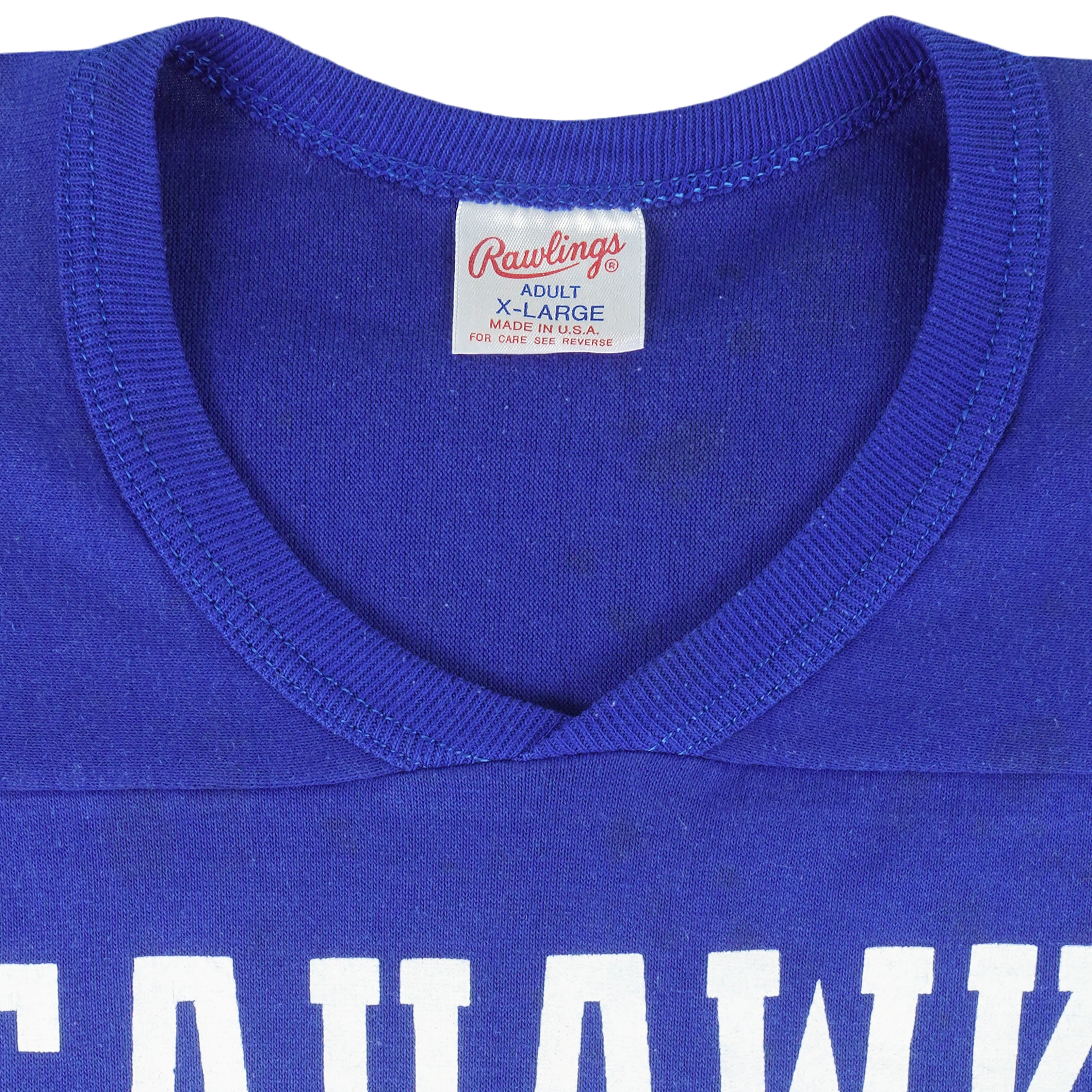 NFL (Rawlings) - Seattle Seahawks Brian Bosworth No. 55 Jersey 1980s Large - Image 4
