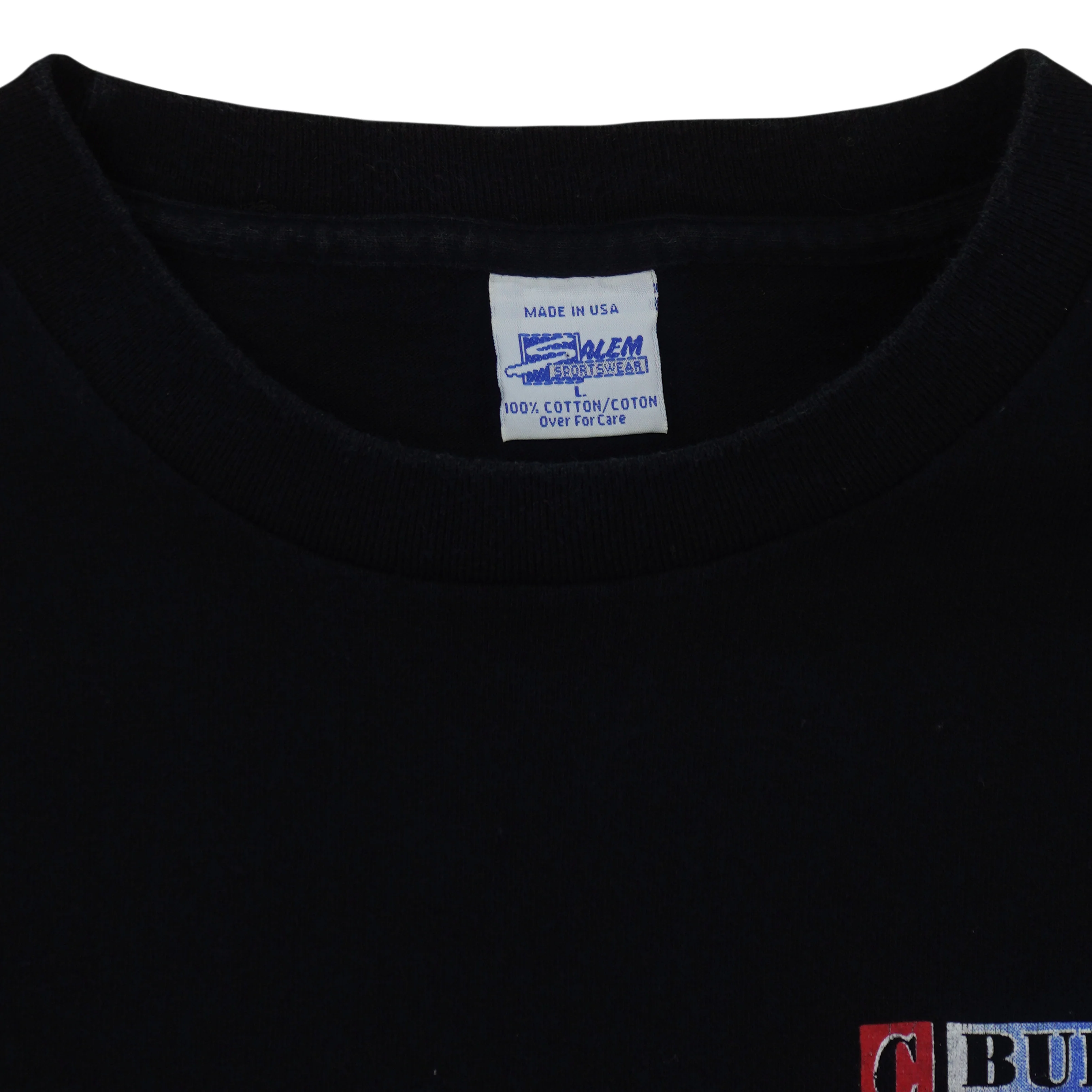 NFL (Salem) - Buffalo Bills City Block T-Shirt 1991 Large - Image 5