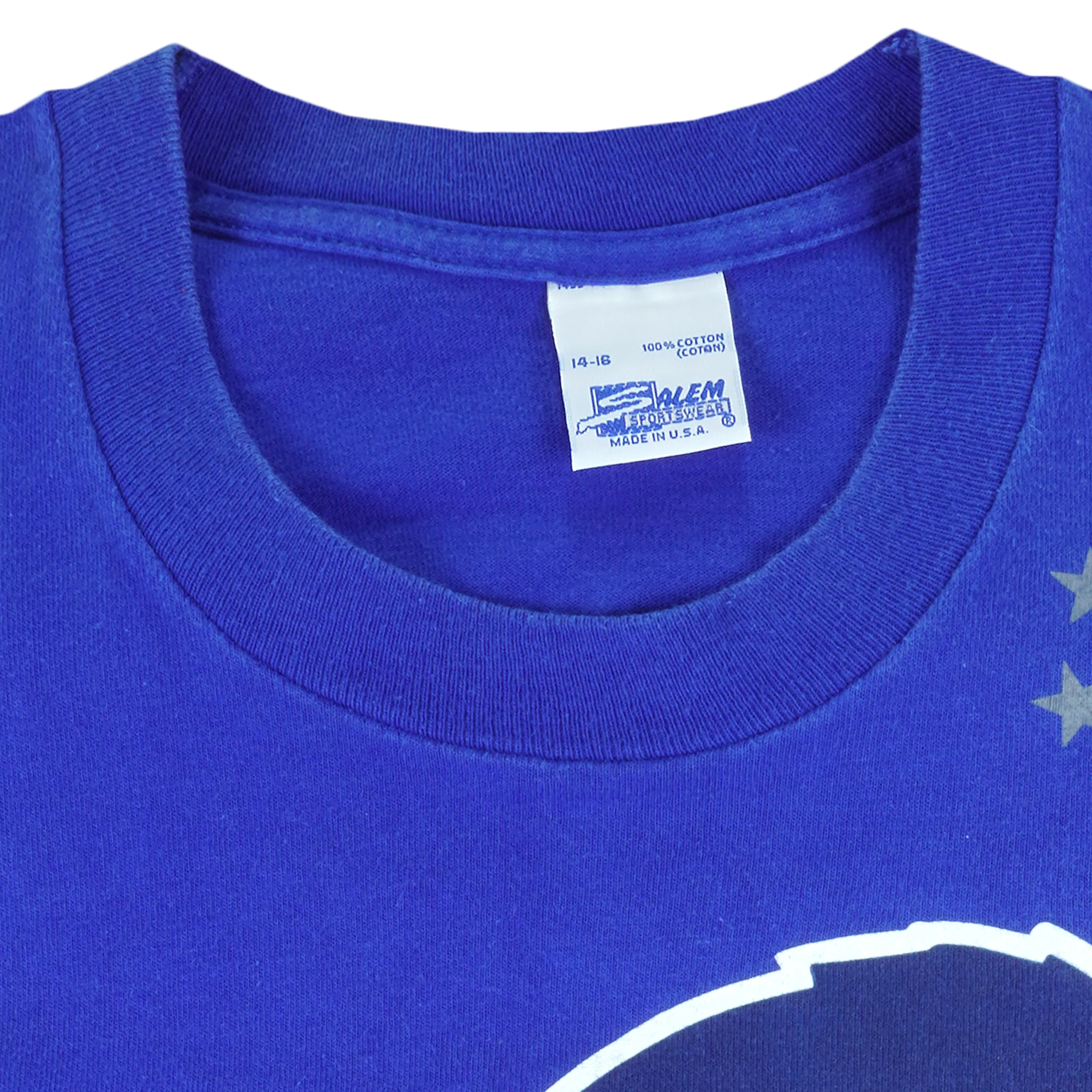 NFL (Salem) - Buffalo Bills Single Stitch T-Shirt 1994 Small - Image 4