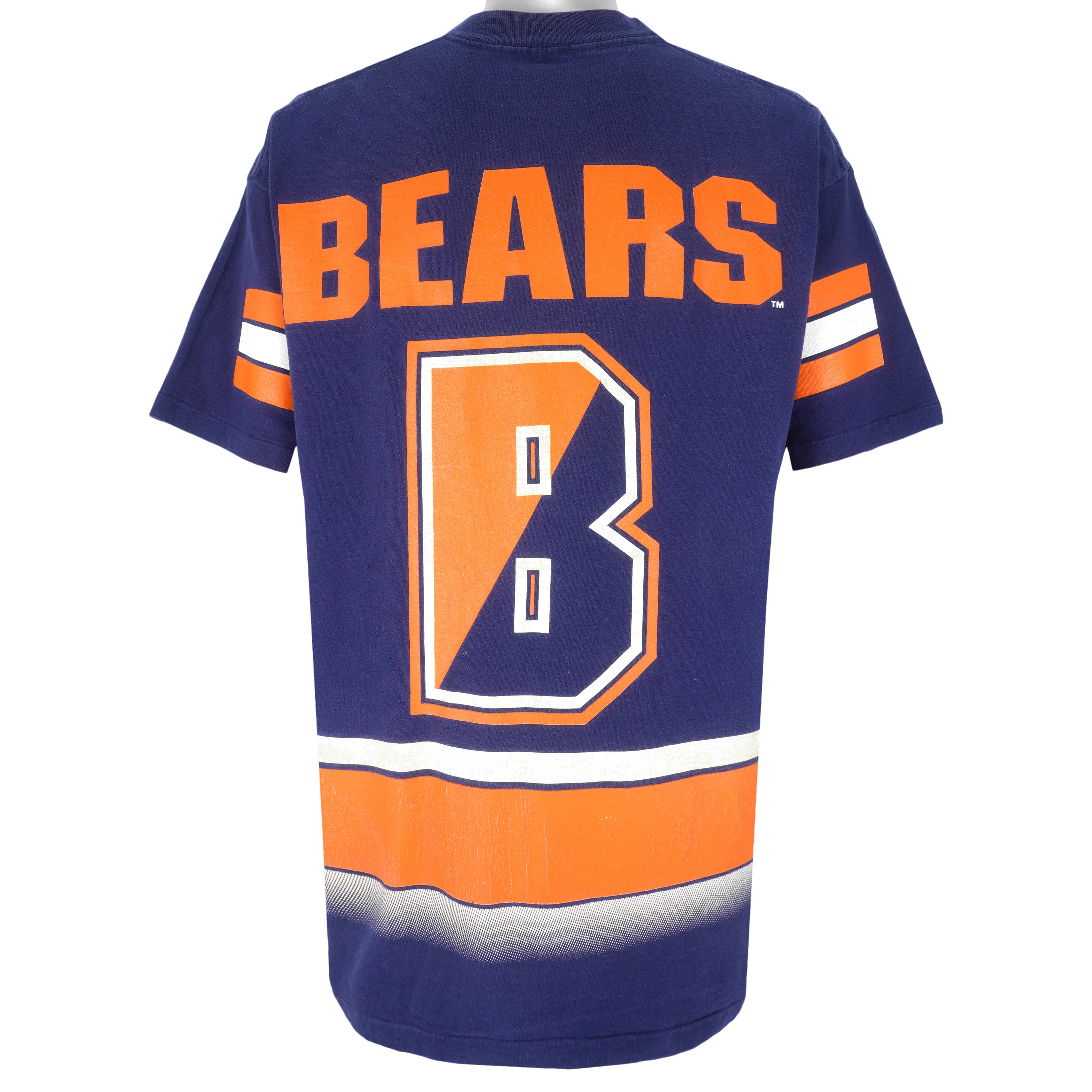 NFL (Salem) - Chicago Bears All Over Print Fan Jersey T-Shirt 1994 X-Large - Image 2