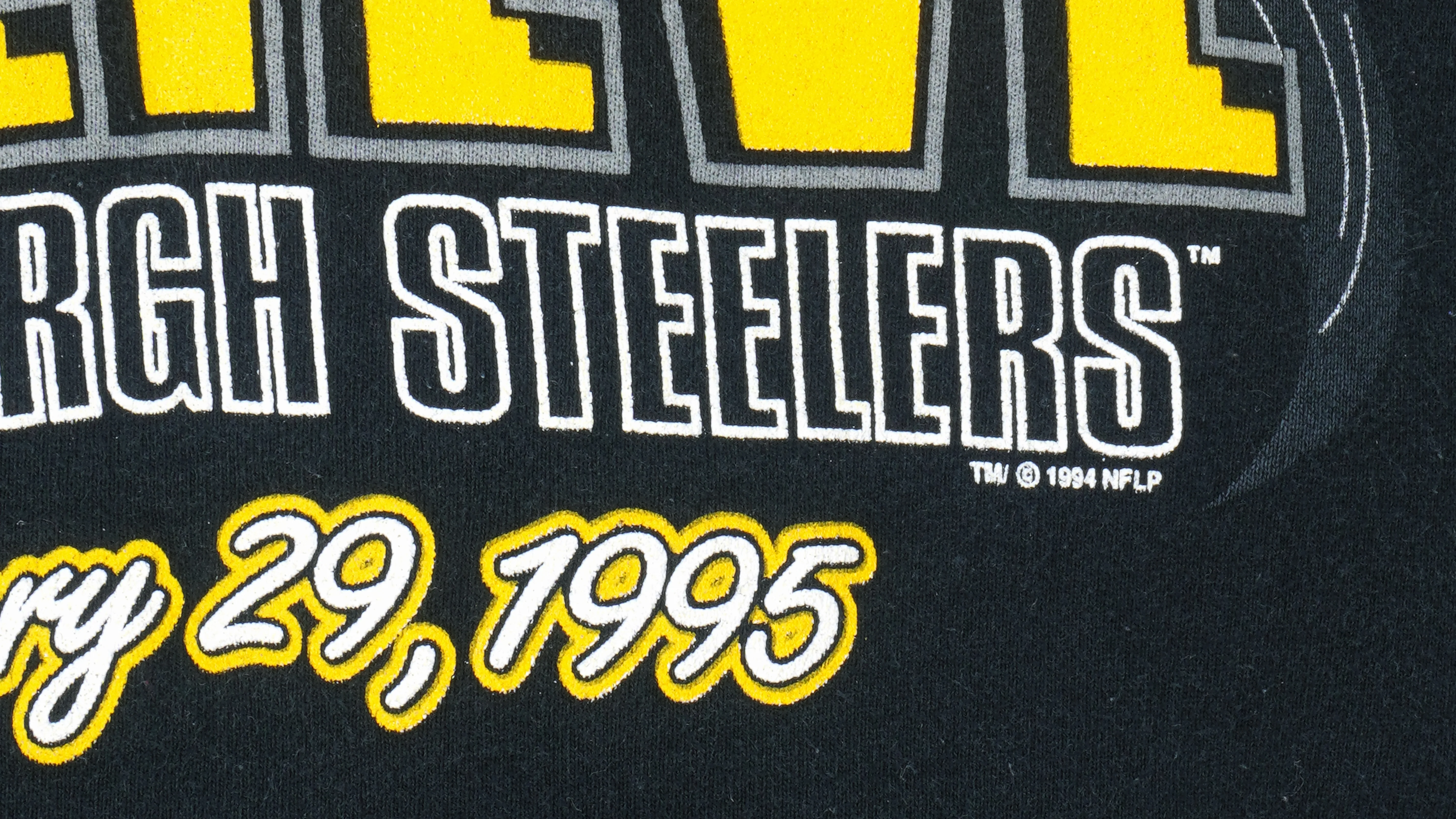 NFL (Salem) - Pittsburgh Steelers Crew Neck Sweatshirt 1995 Large - Image 3