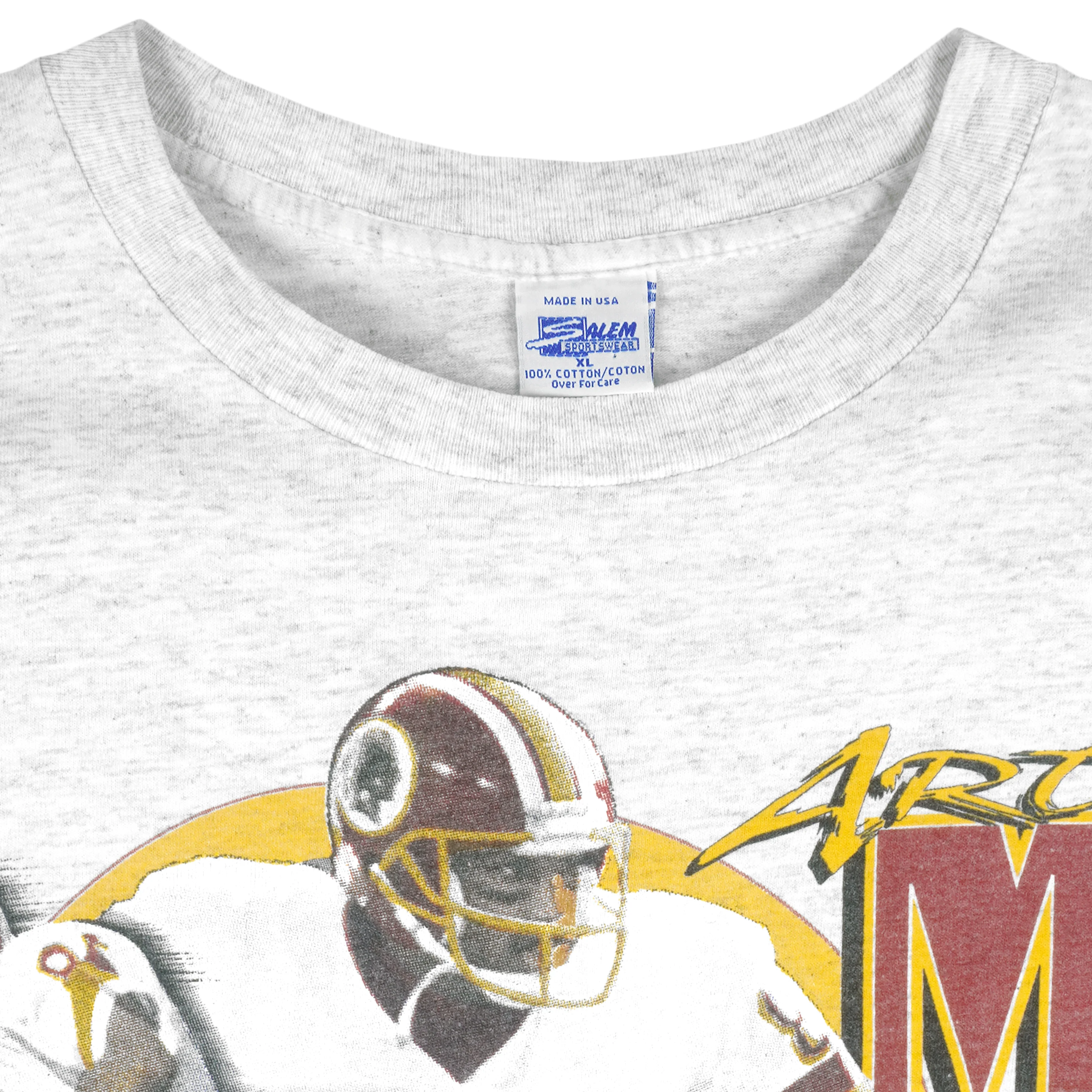 NFL (Salem) - Washington Redskins Art Monk Player T-Shirt 1992 X-Large - Image 4