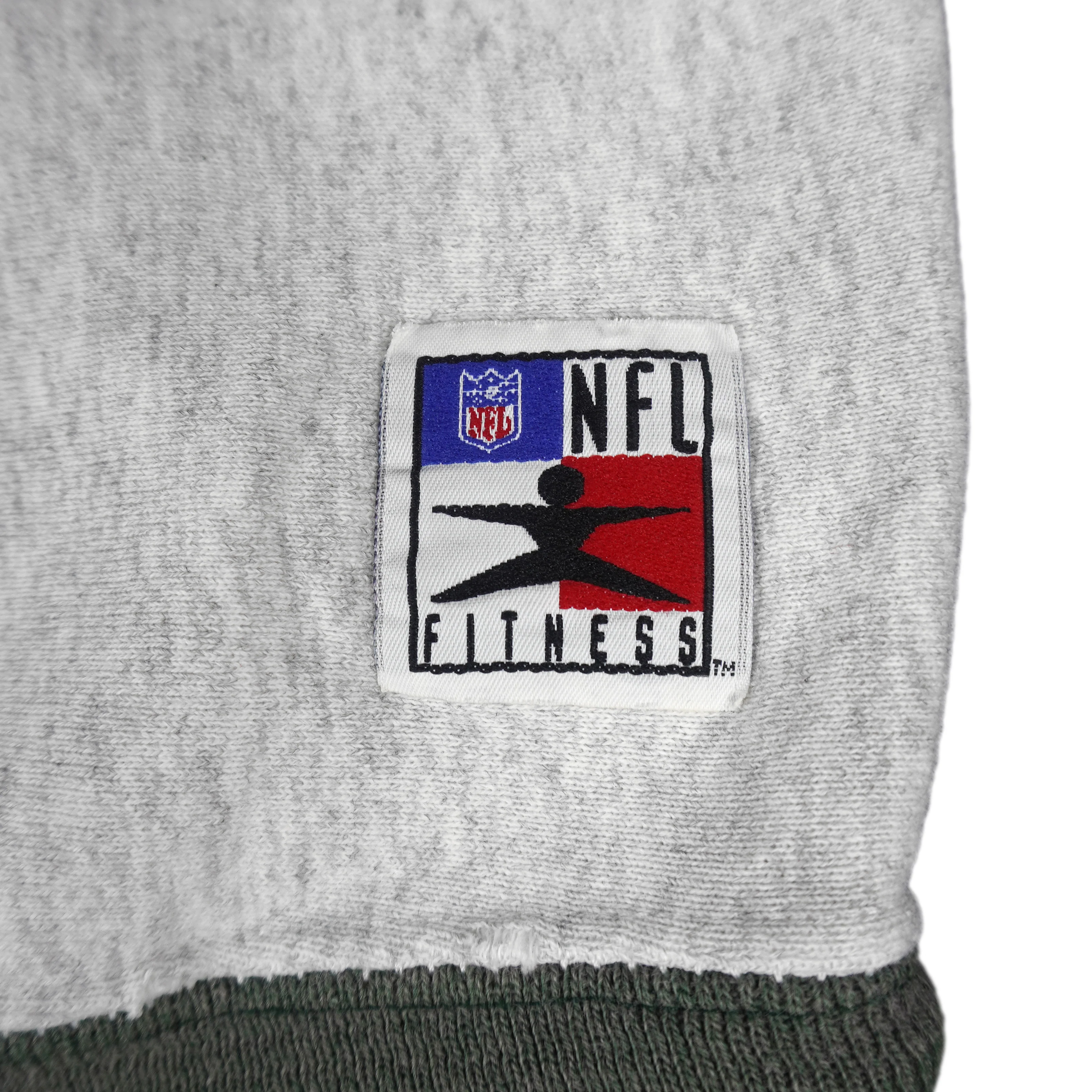 NFL (Serious Impact) - Green Bay Packers Embroidered Crew Neck Sweatshirt 1990s XX-Large - Image 5