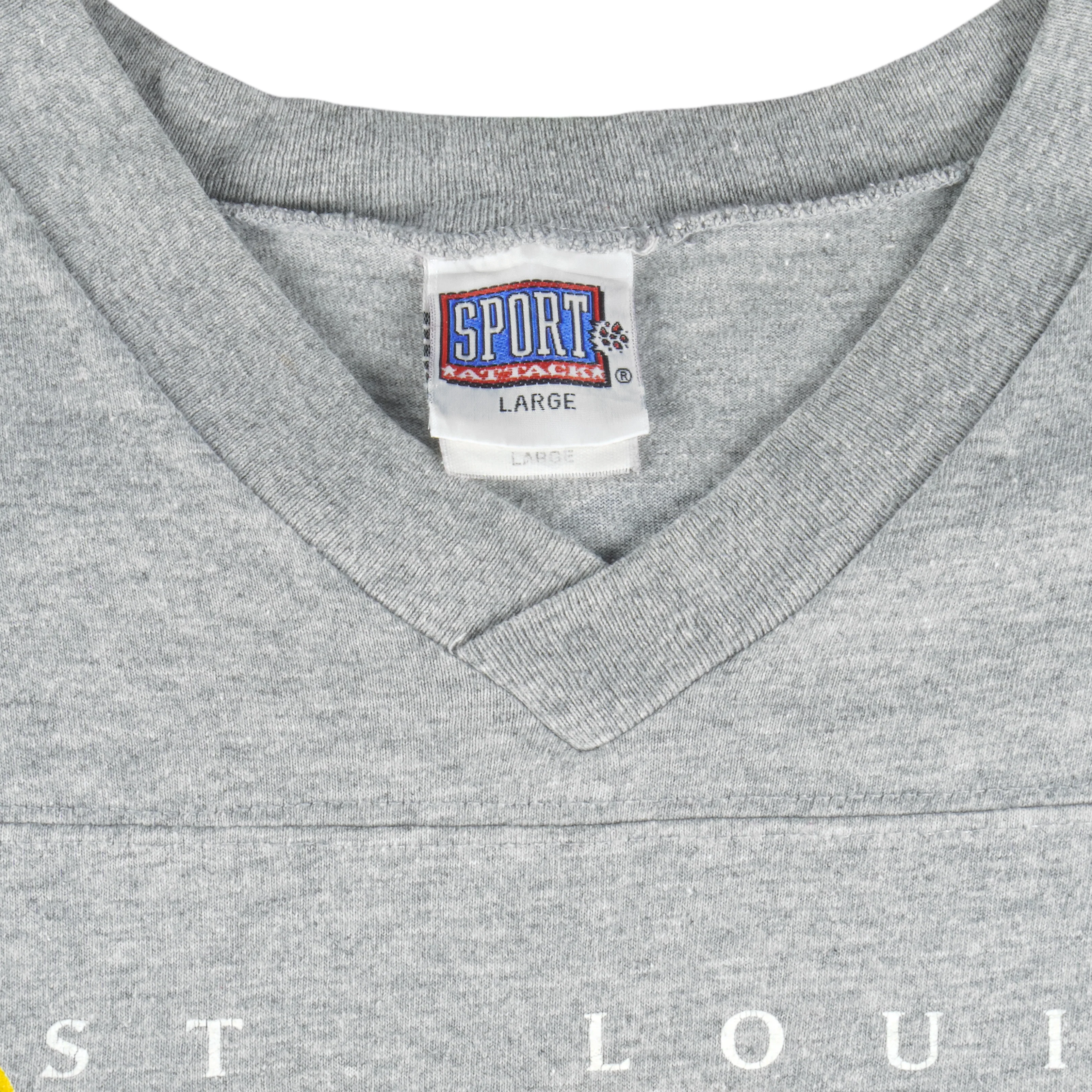 NFL (Sport Attack) - St. Louis Rams Kurt Warner & Marshall Faulk Players T-Shirt 2000 Large - Image 4