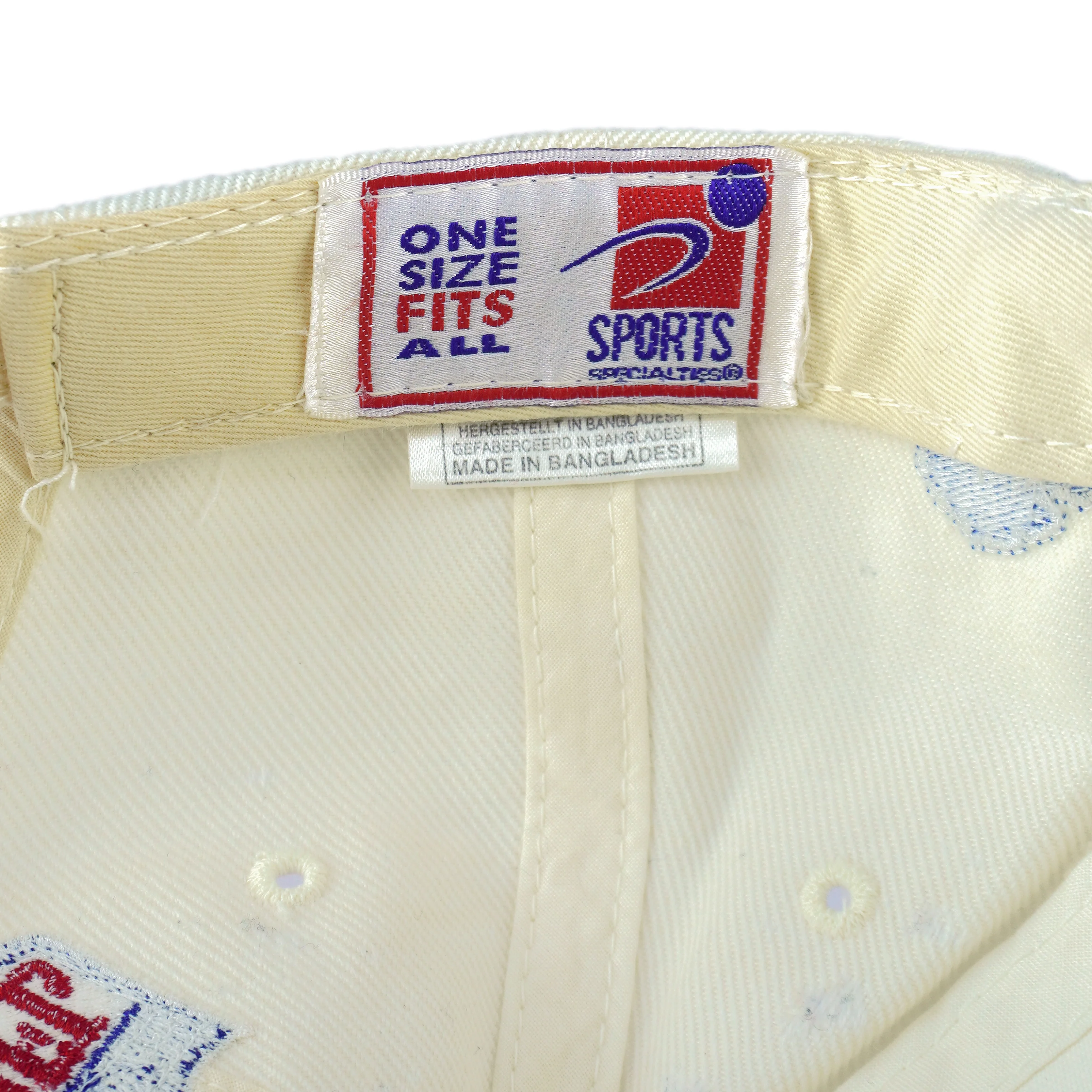 NFL (Sports Specialties) - Detroit Lions Embroidered Strapback Hat 1990s OSFA - Image 12