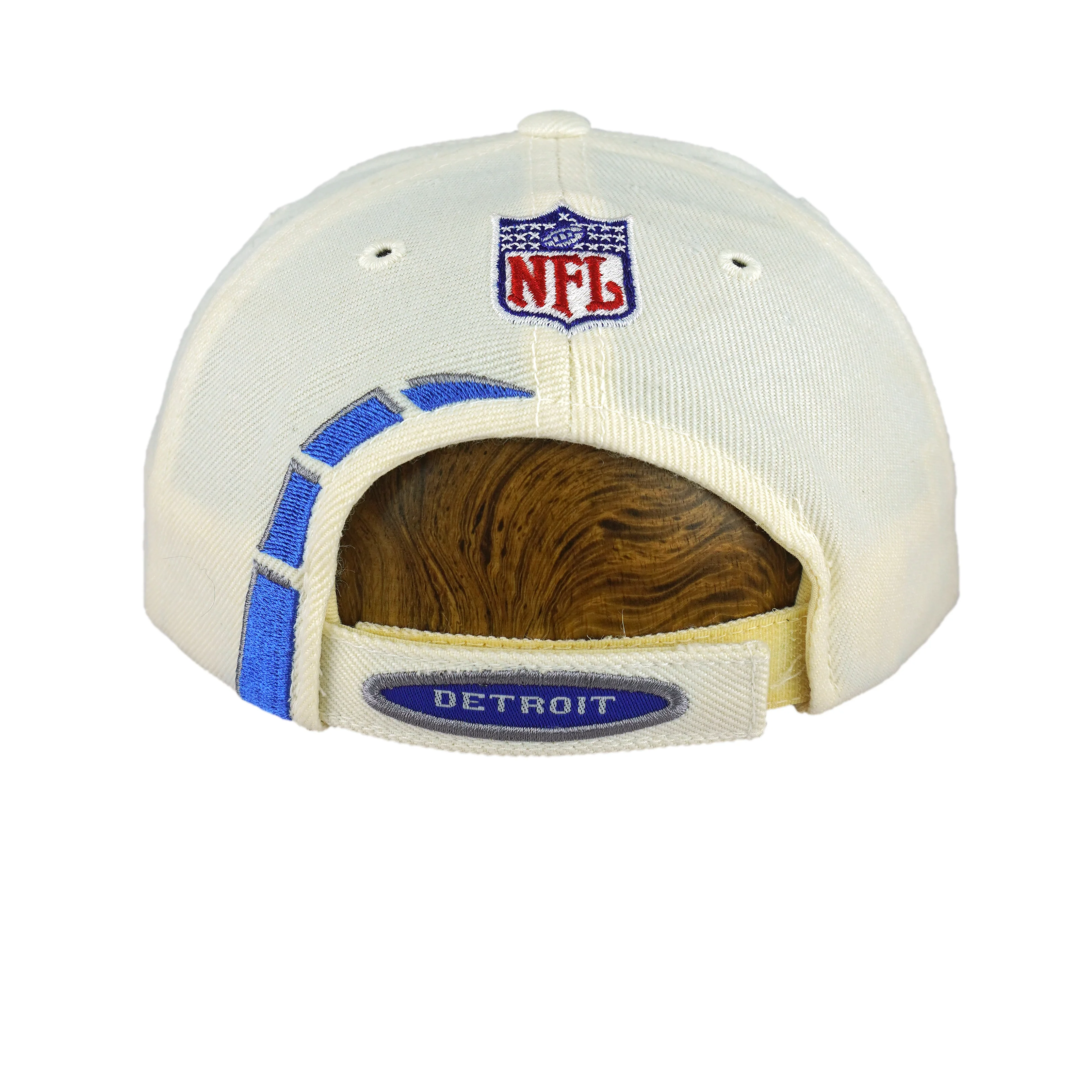 NFL (Sports Specialties) - Detroit Lions Embroidered Strapback Hat 1990s OSFA - Image 6