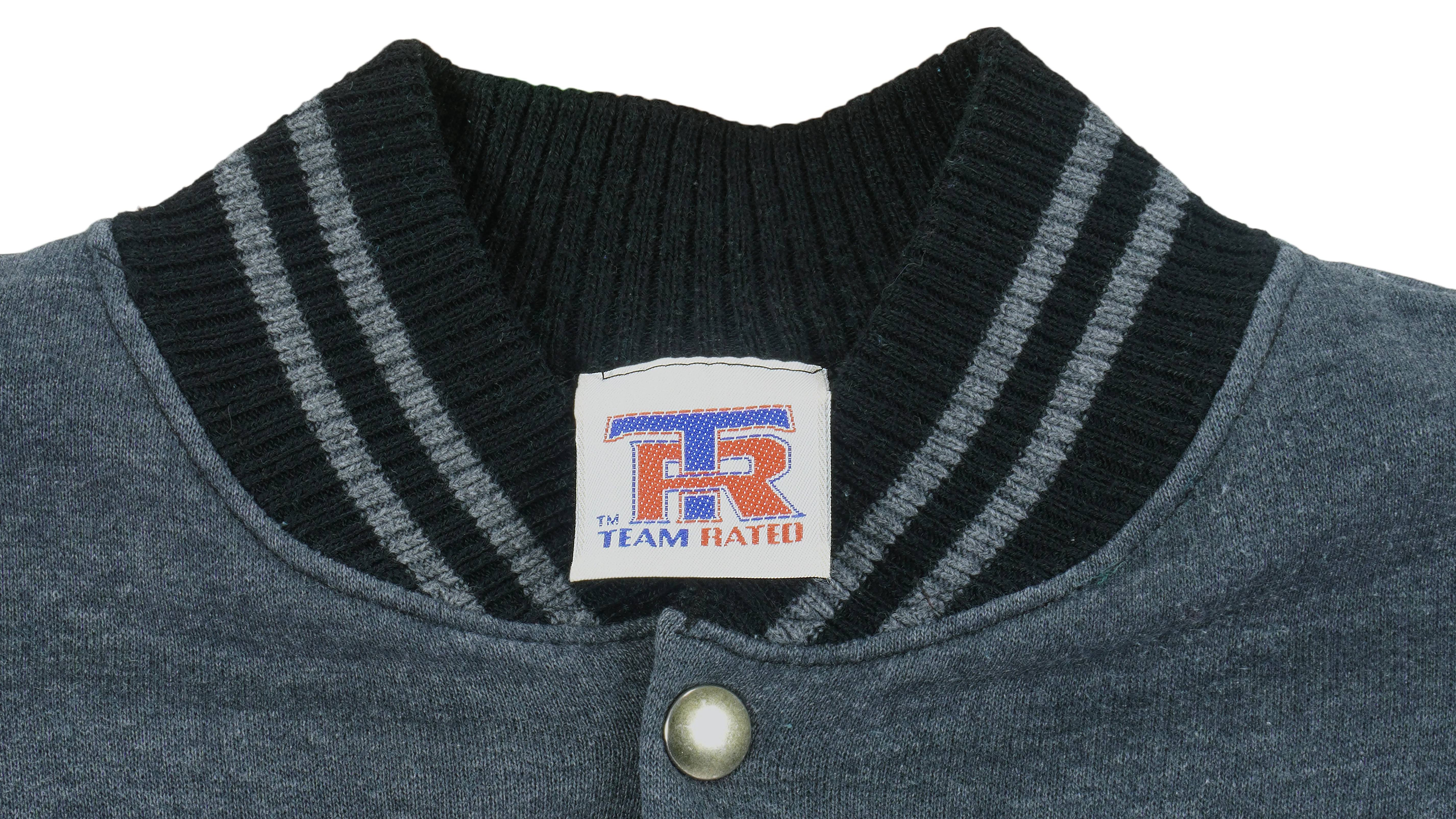 NFL (Team Rated) - Oakland Raiders Spell-Out Button-Up Jacket 1990s Large - Image 3