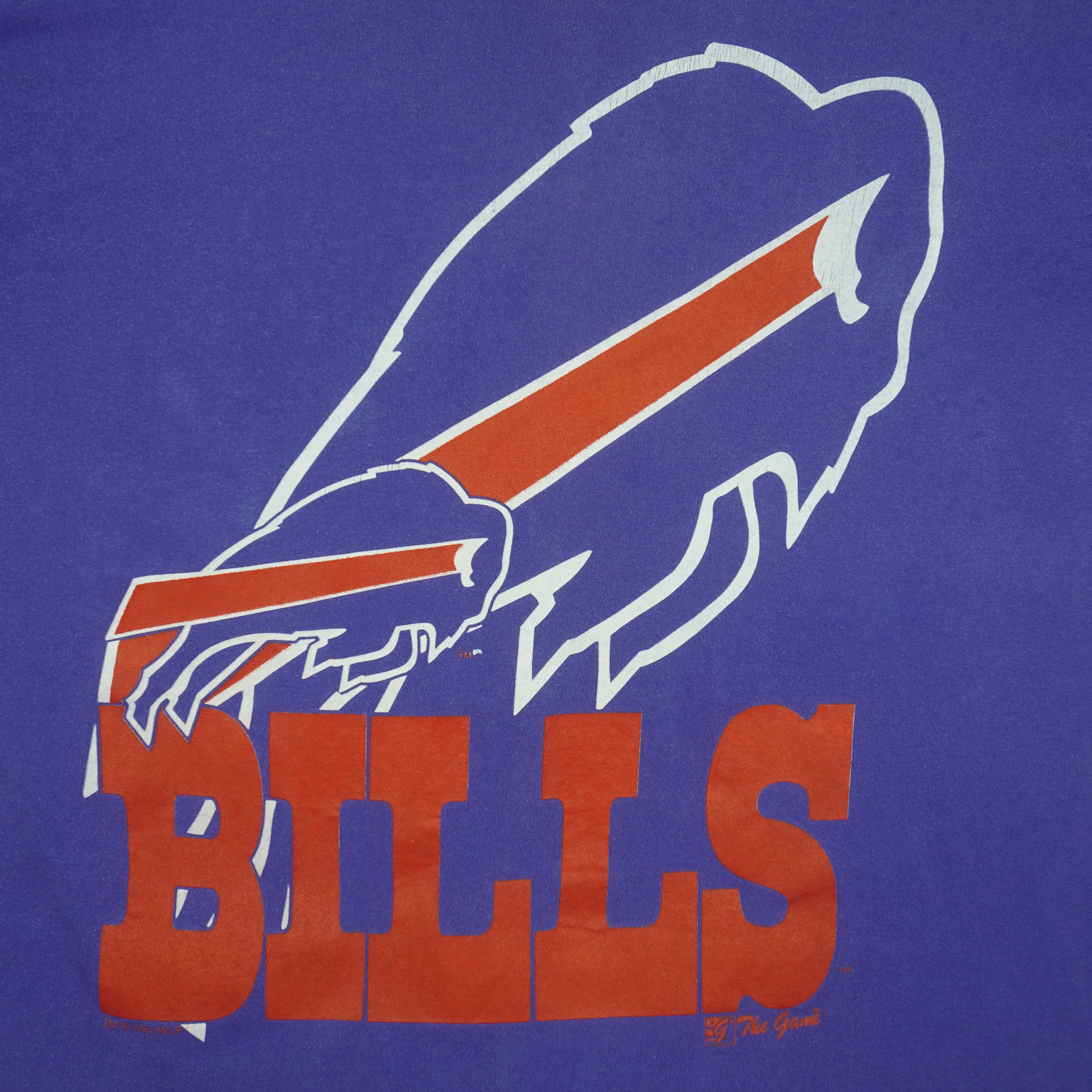 NFL (The Game) - Buffalo Bills Big Logo T-Shirt 1993 X-Large - Image 3