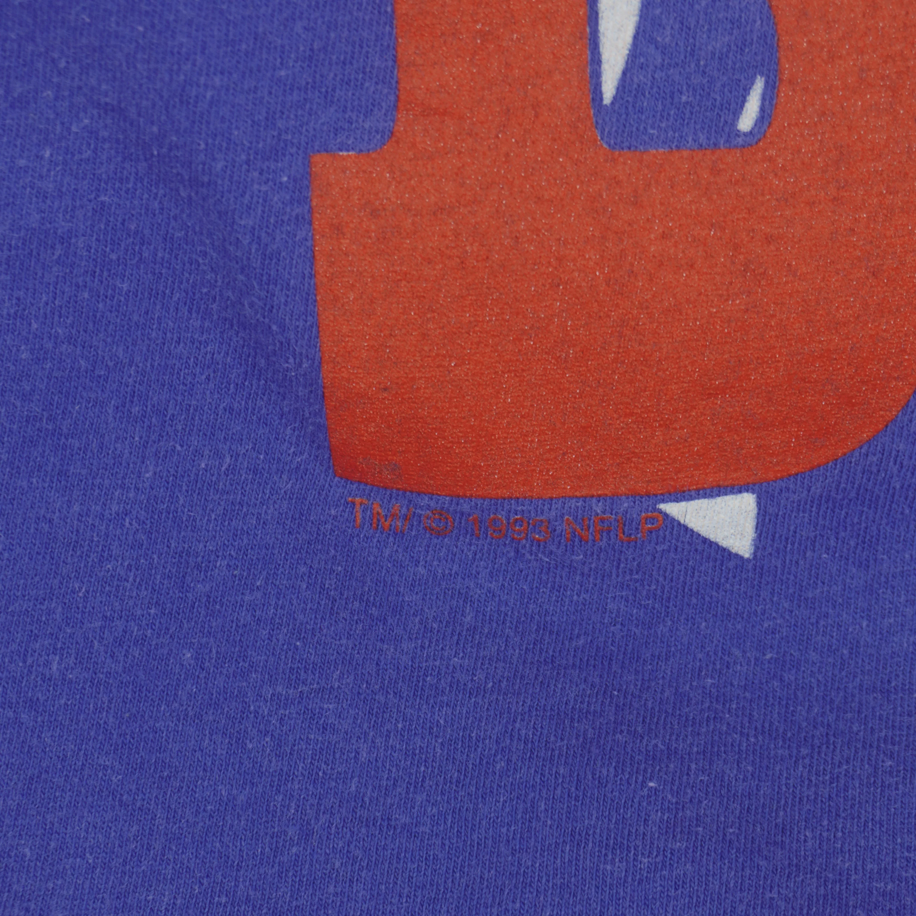 NFL (The Game) - Buffalo Bills Big Logo T-Shirt 1993 X-Large - Image 4