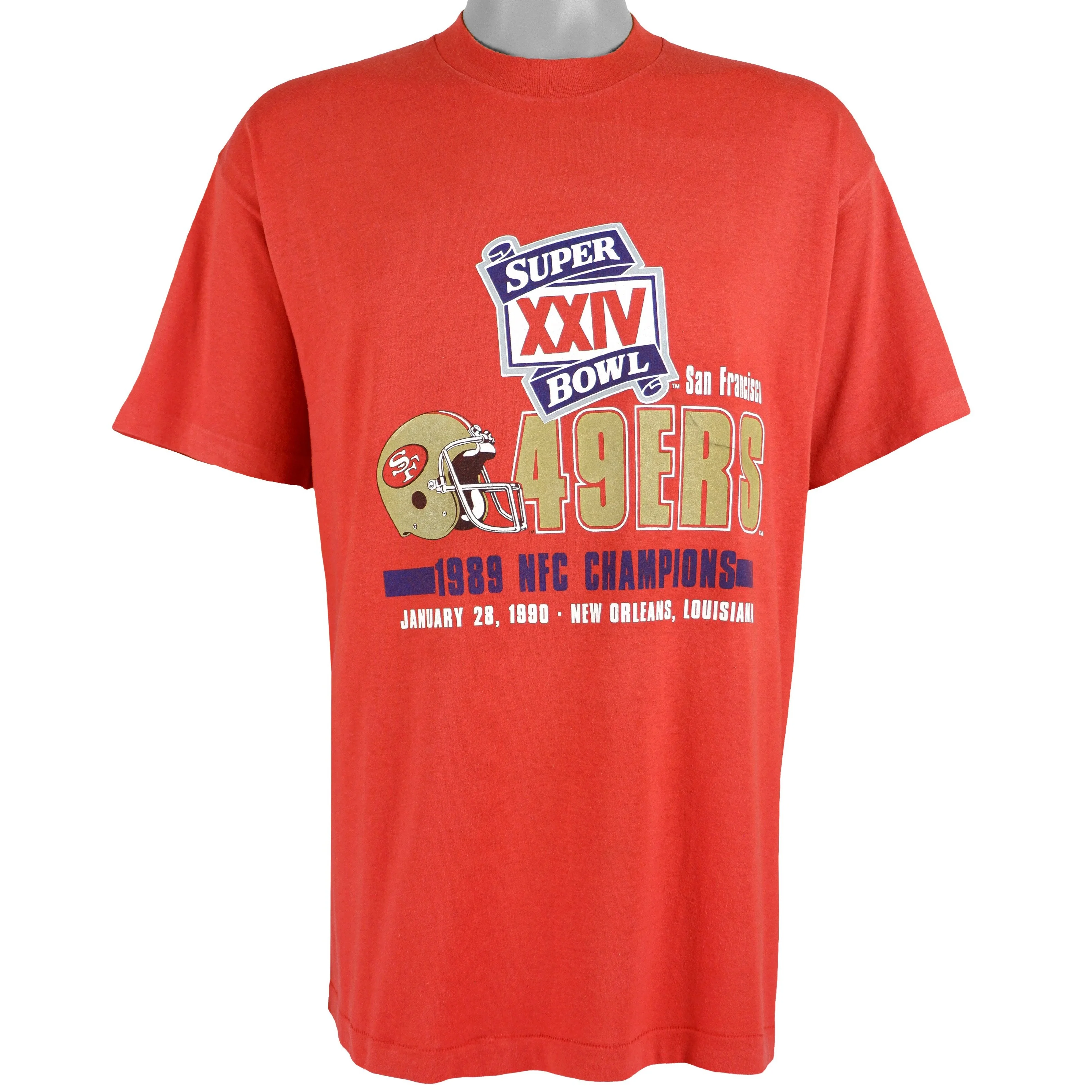 NFL (Trench)- San Francisco 49ers T-Shirt 1990 X-Large