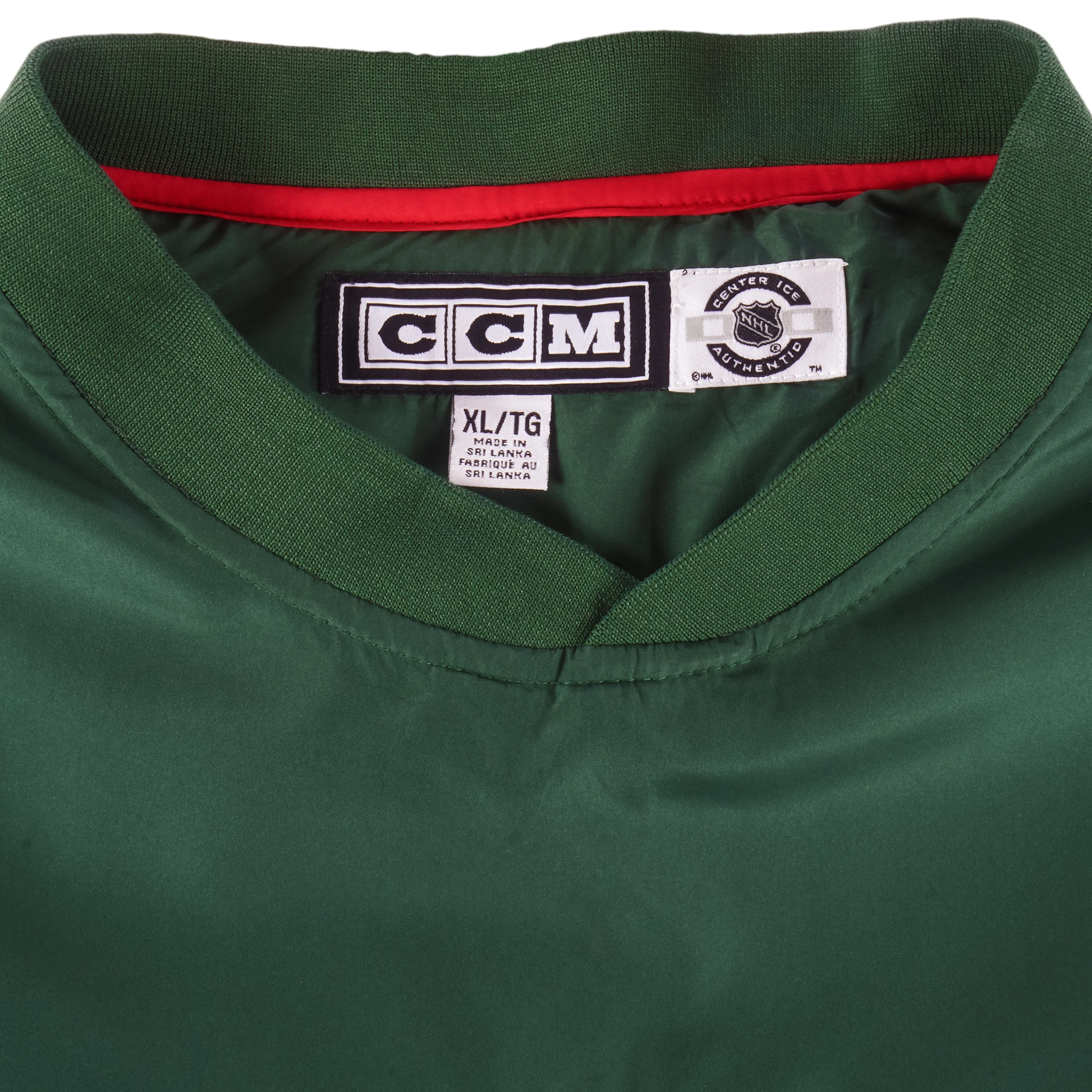 NHL (CCM) - Minnesota Wild Embroidered Pullover 2000s X-Large - Image 4