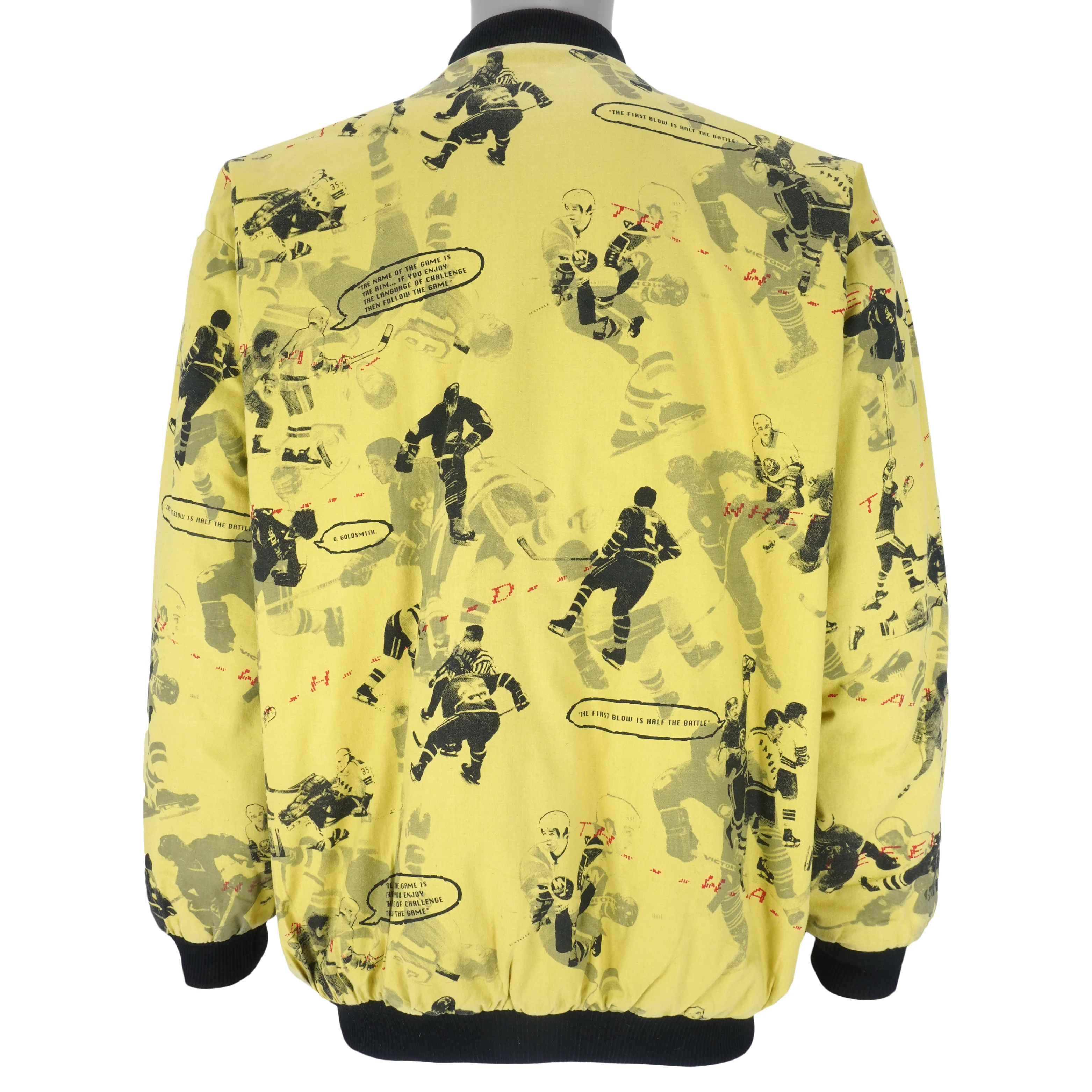 NHL (Blowout LA) - Ice Hockey Reversible Jacket 1990s Large - Image 4