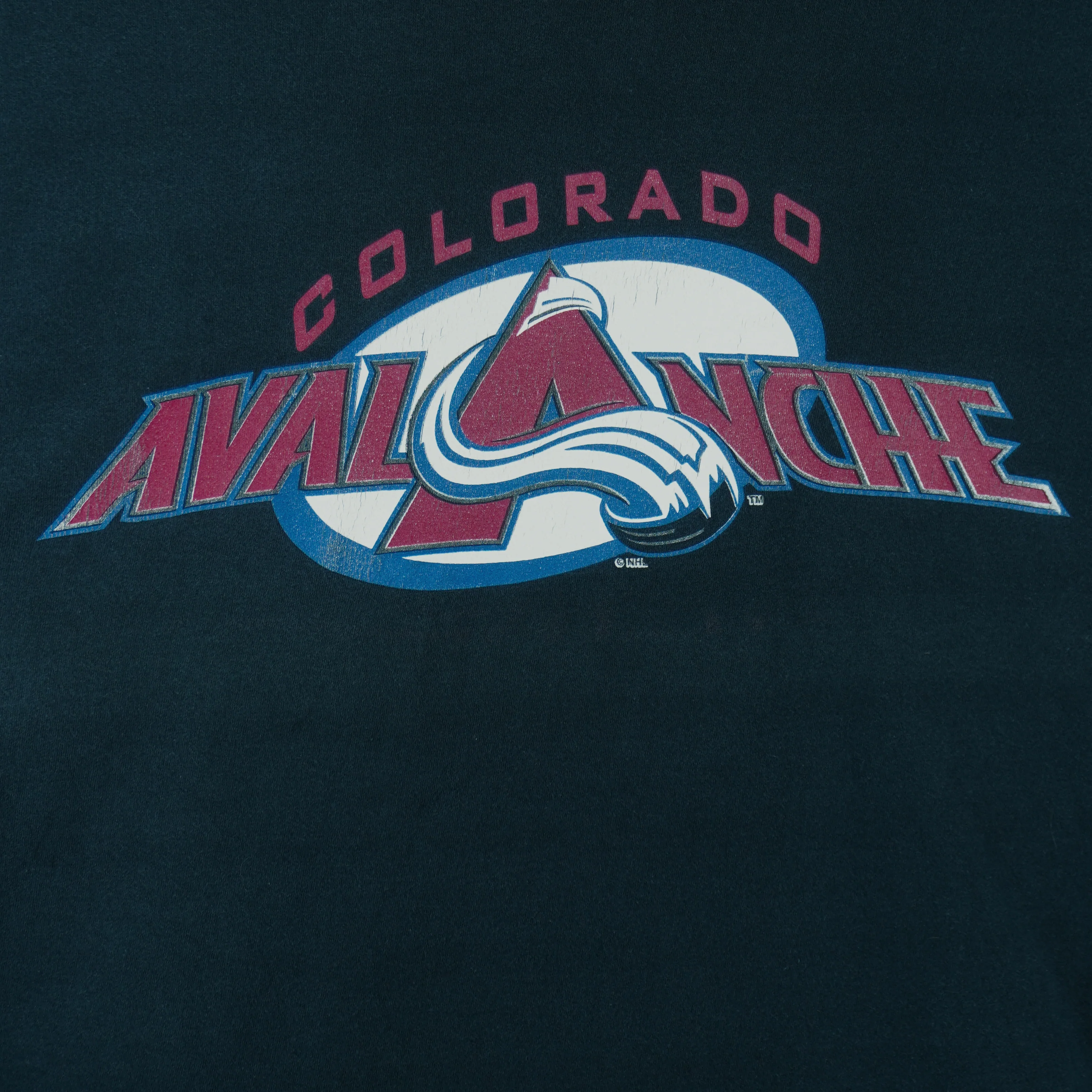 NHL (League Leader) - Colorado Avalanche T-Shirt 1990s X-Large - Image 3