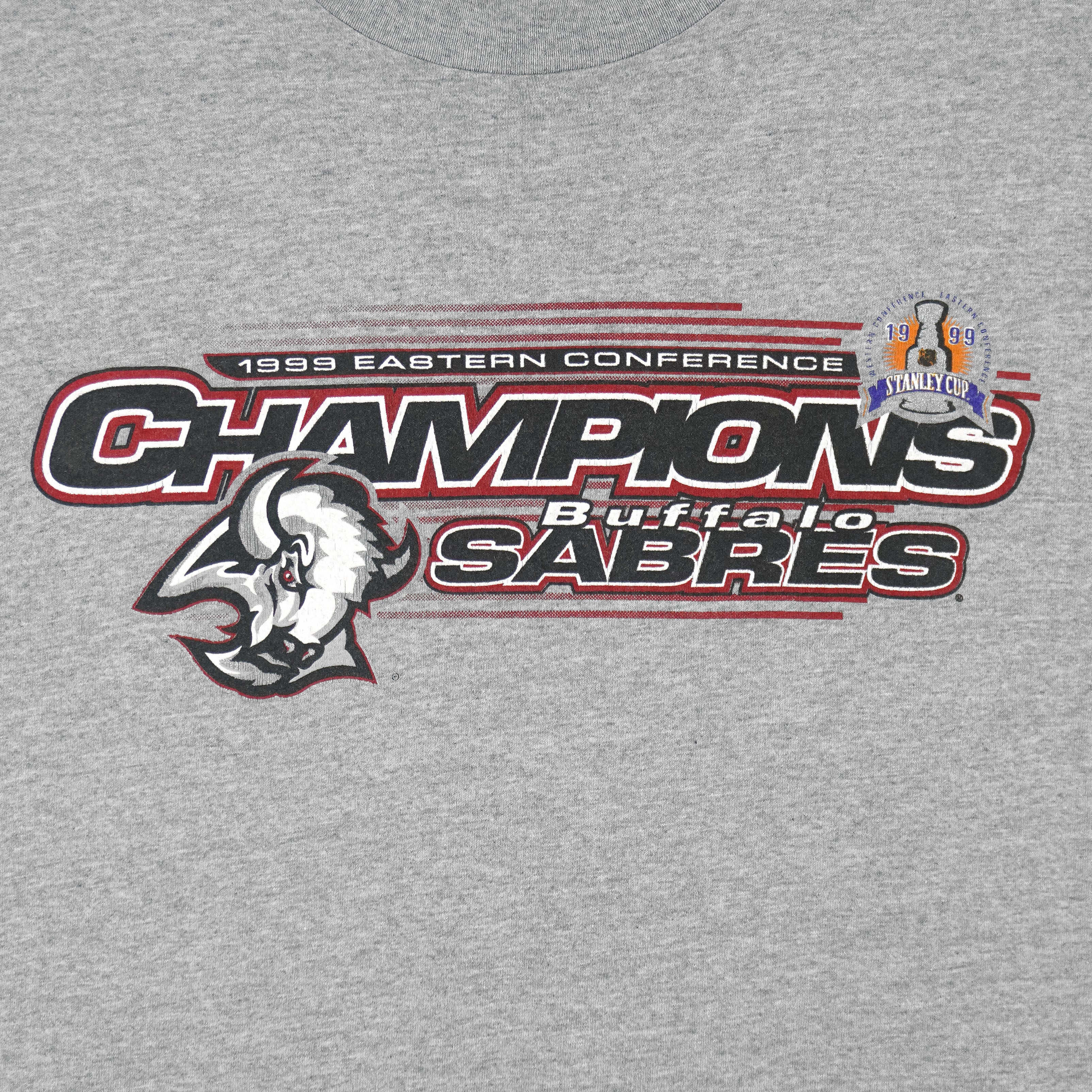 NHL (Lee) - Buffalo Sabres Stanley Cup Champions T-Shirt 1999 X-Large - Image 3