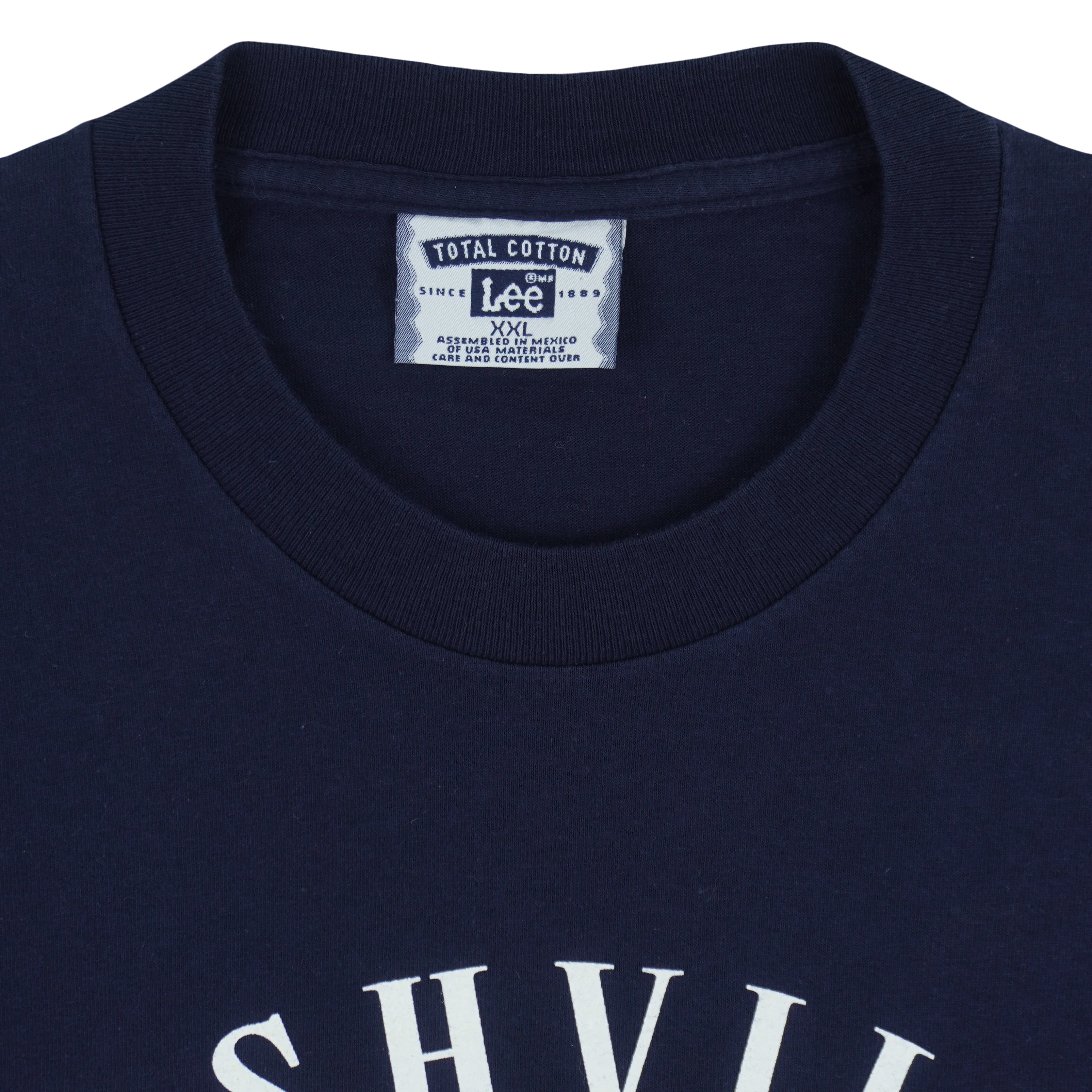 NHL (Lee) - Nashville Predators Spell-Out T-Shirt 1990s XX-Large - Image 5