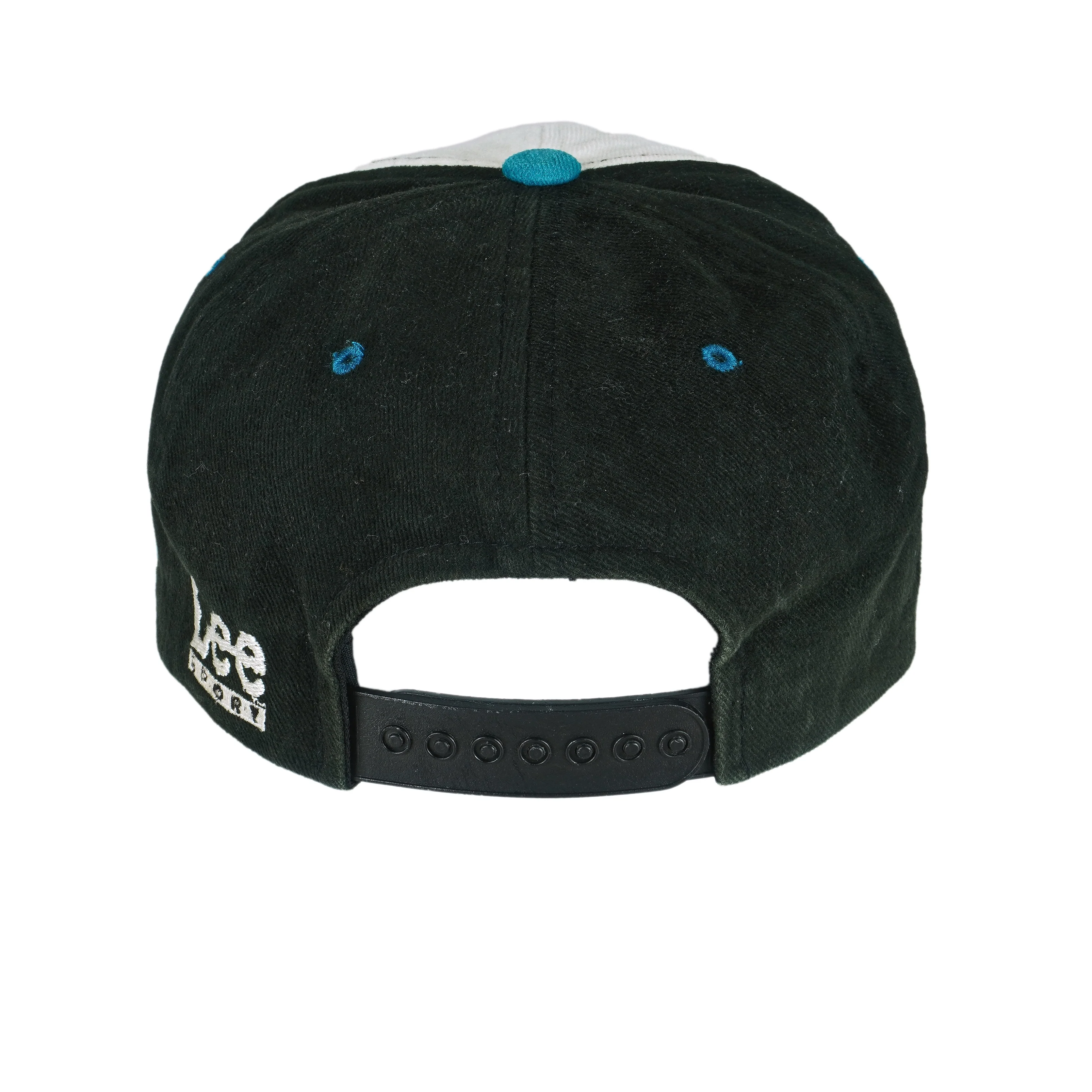 NHL (Lee) - San Jose Sharks Embroidered Snapback Hat 1990s OSFA - Image 5