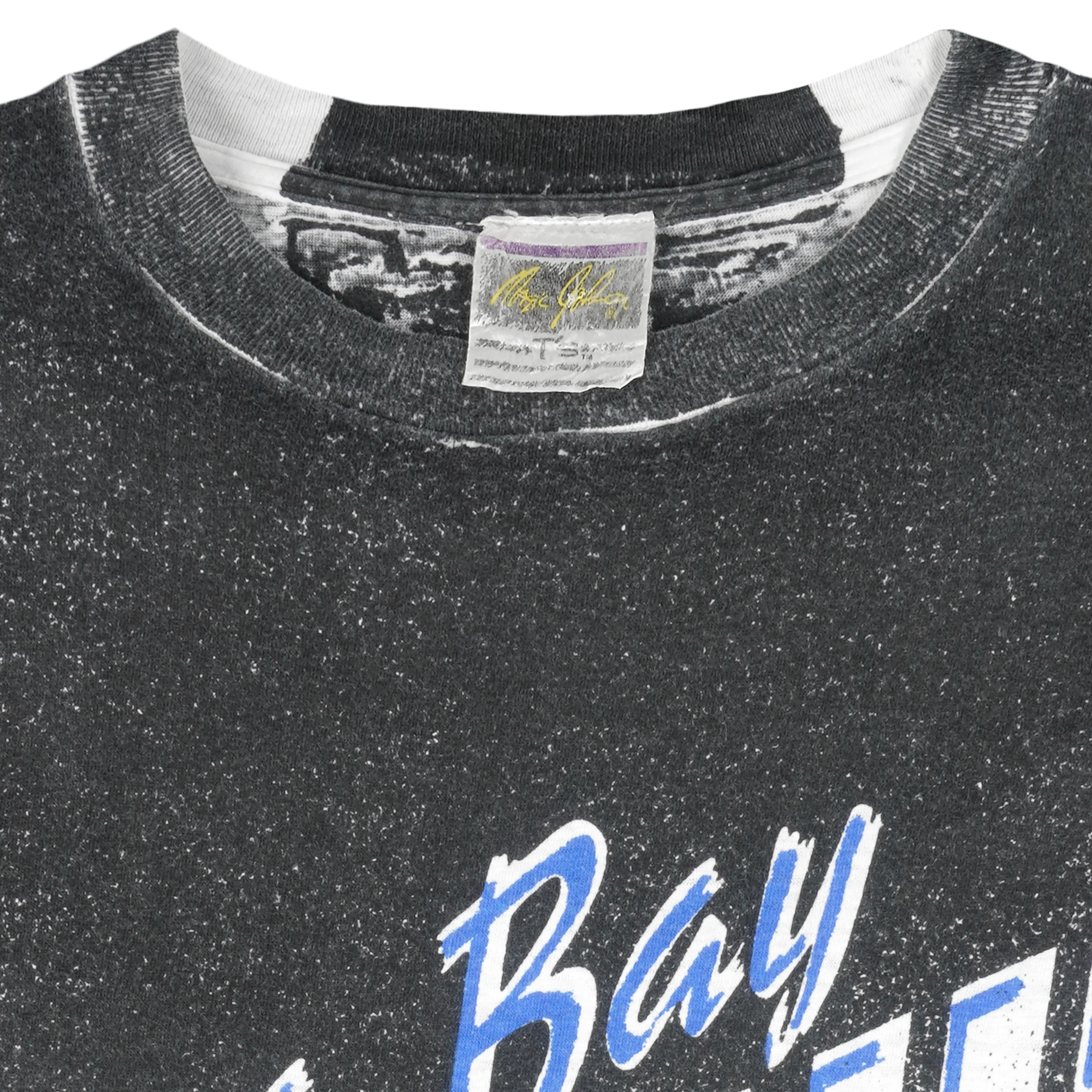NHL (Magic Johnson T's) - Tampa Bay Lightning All Over Print T-Shirt 1990s X-Large - Image 4