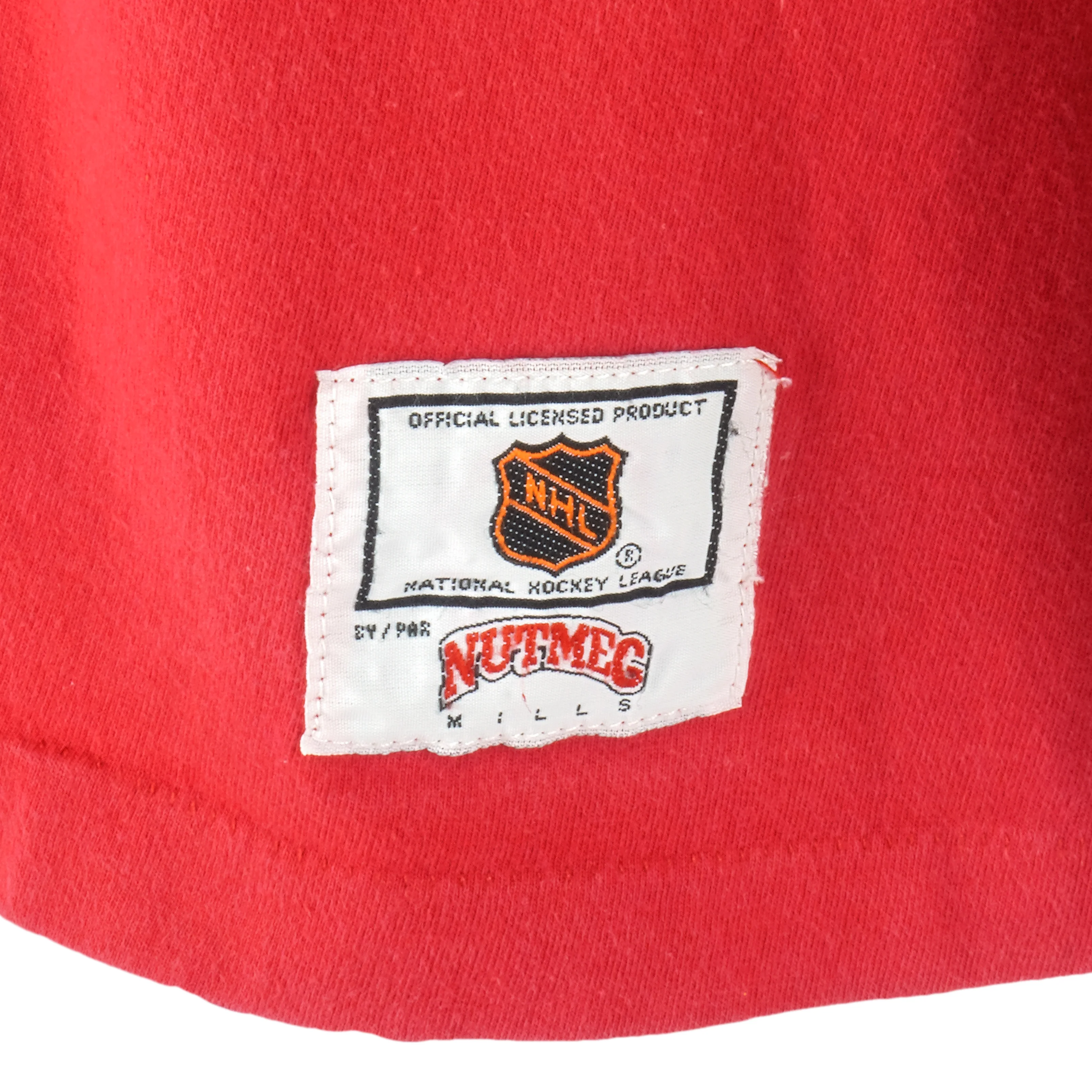 NHL (Nutmeg) - Chicago Blackhawks Locker Room T-Shirt 1990s X-Large - Image 3