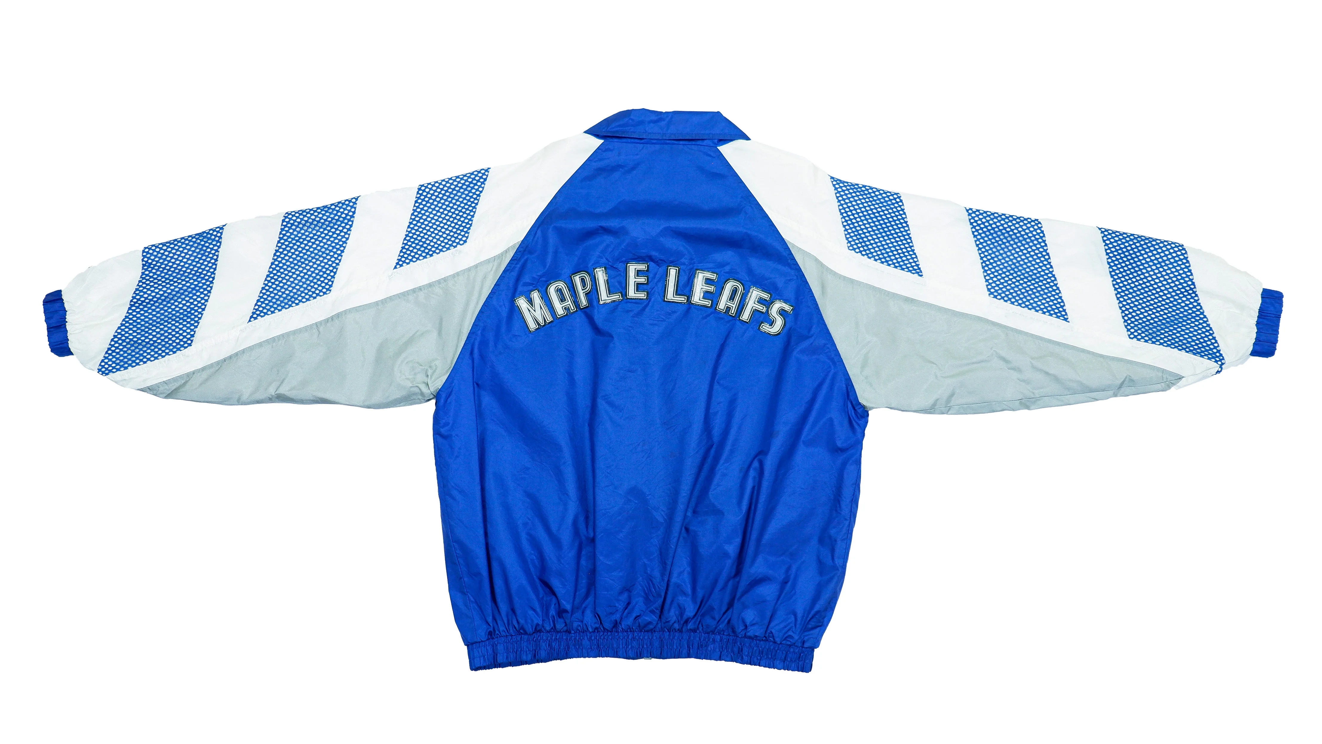 NHL (Pro Player) - Toronto Maple Leafs Windbreaker 1990s Large - Image 2