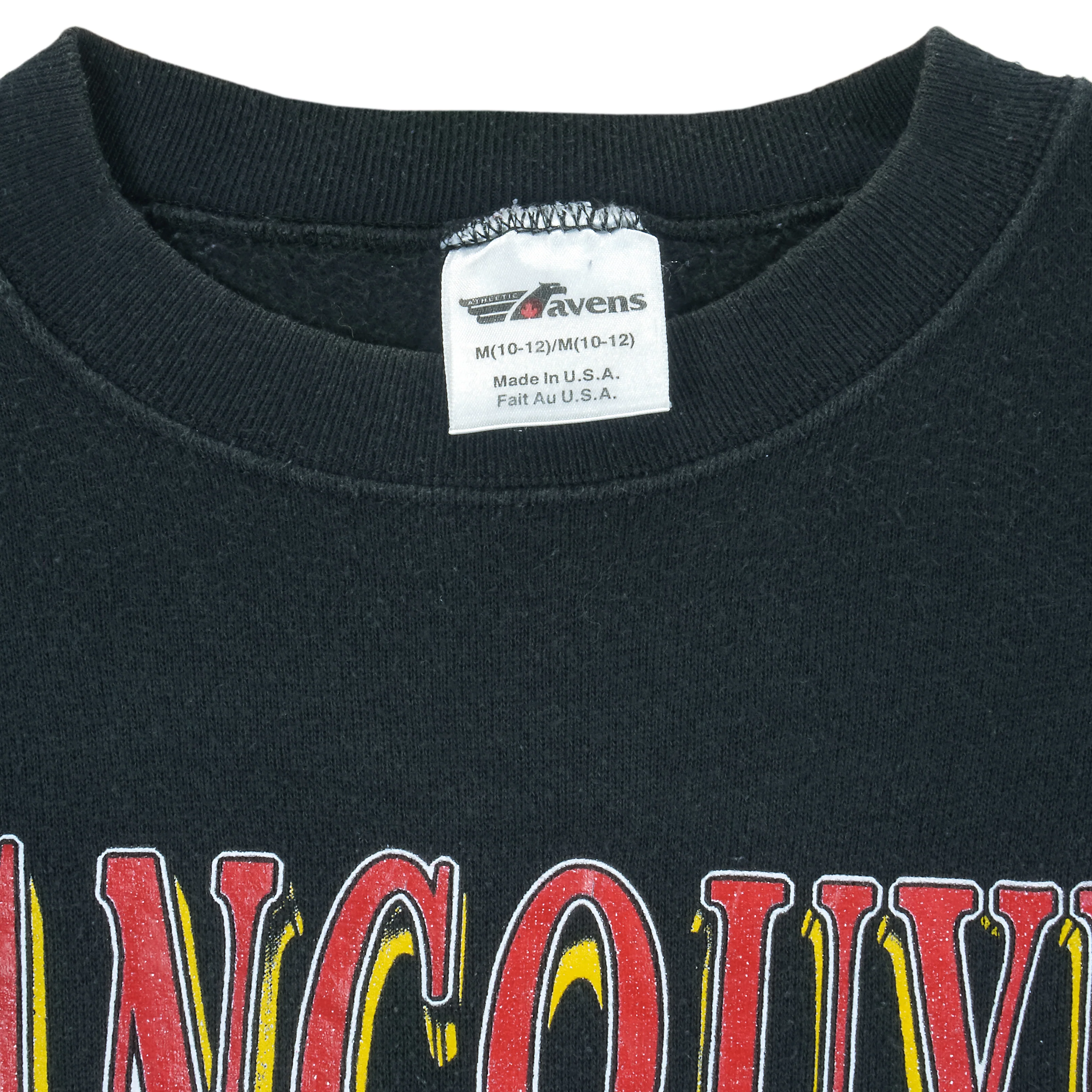 NHL (Ravens) - Vancouver Canucks Crew Neck Sweatshirt 1993 Medium Youth - Image 3