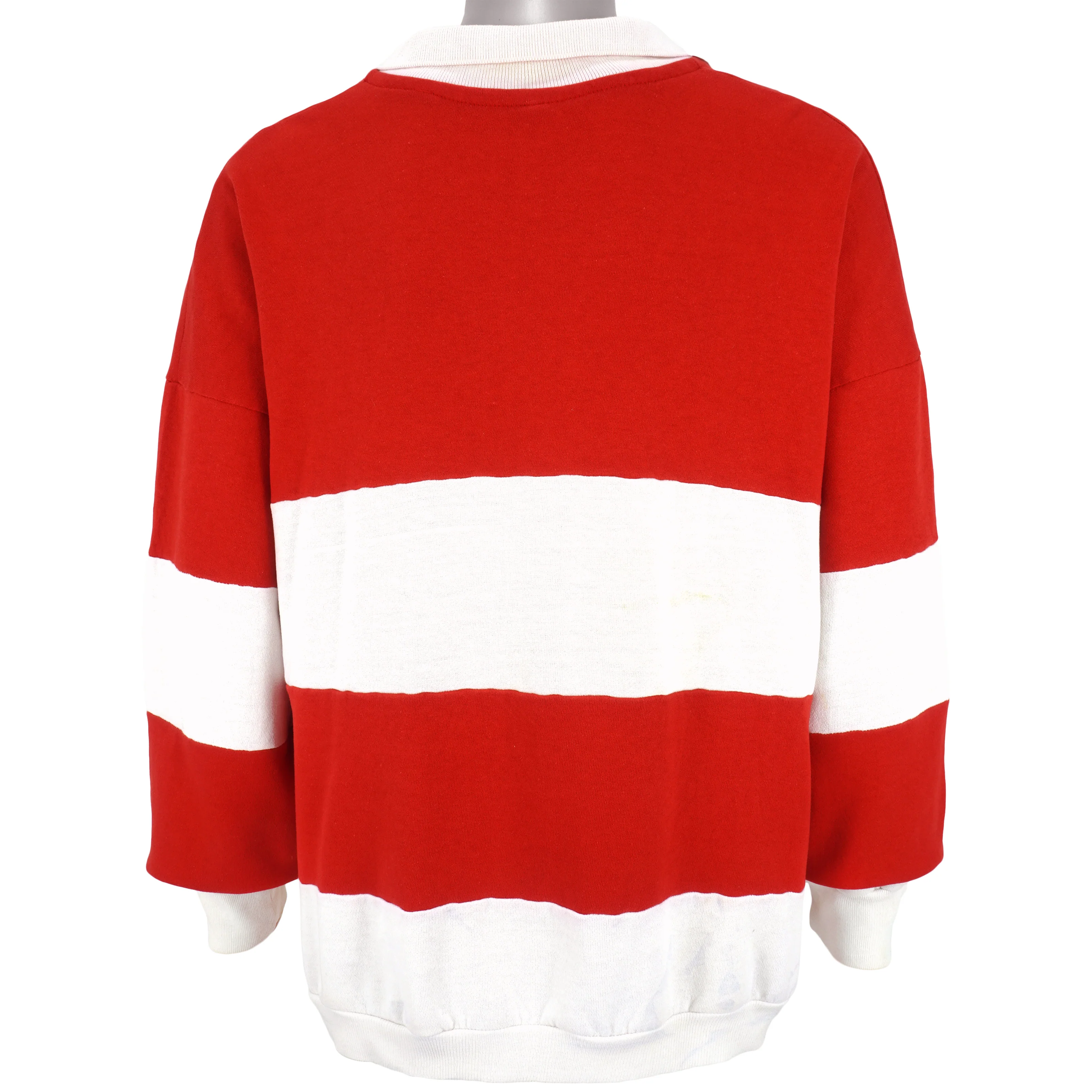 NHL (Rudman) - Detroit Red Wings Spell-Out Sweatshirt 1990s X-Large - Image 2