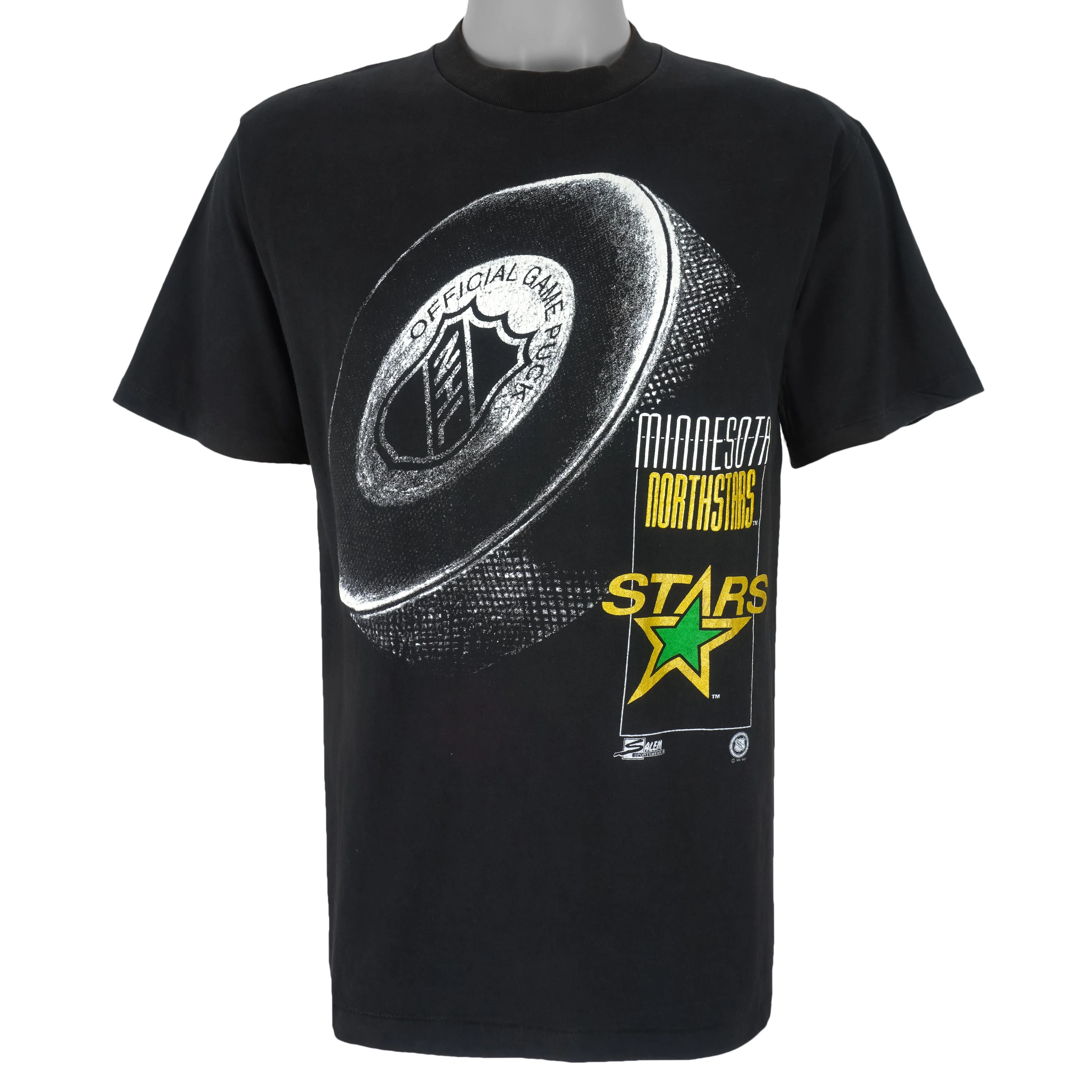 NHL (Salem) - Minnesota North Stars T-Shirt 1990s Large