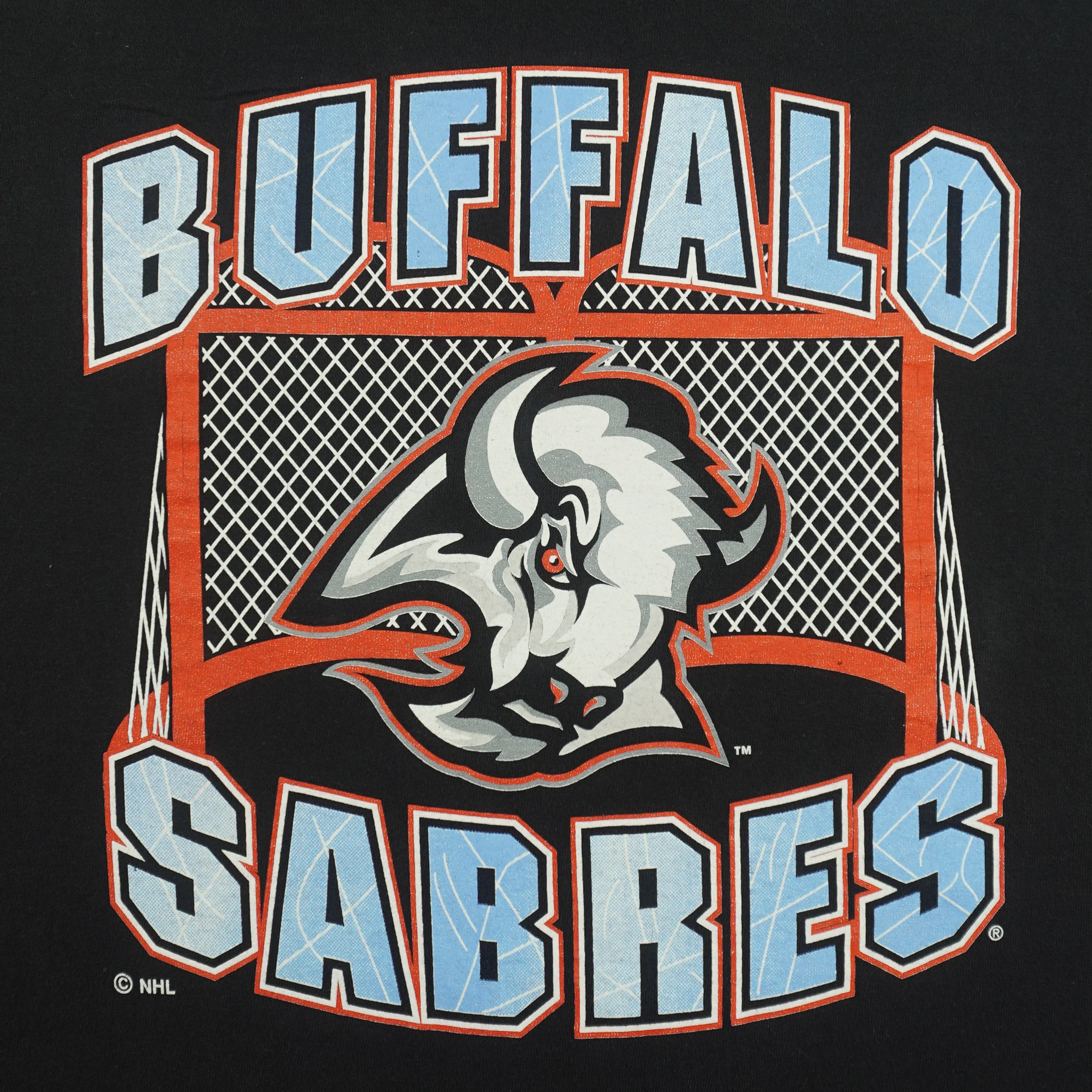 NHL (Scrimmage) - Buffalo Sabres Hockey Jersey 1990s X-Small - Image 3