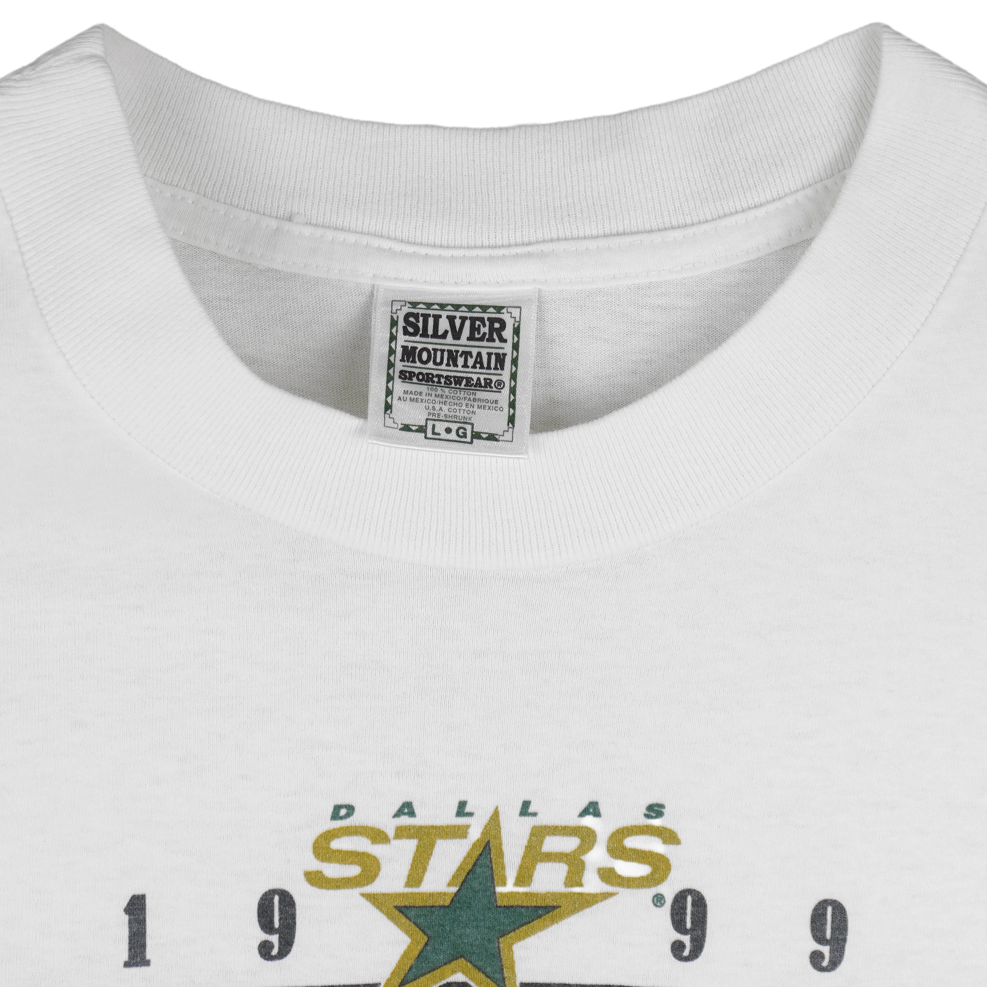 NHL (Silver Mountain) - Dallas Stars Stanley Cup Champions T-Shirt 1999 Large - Image 4
