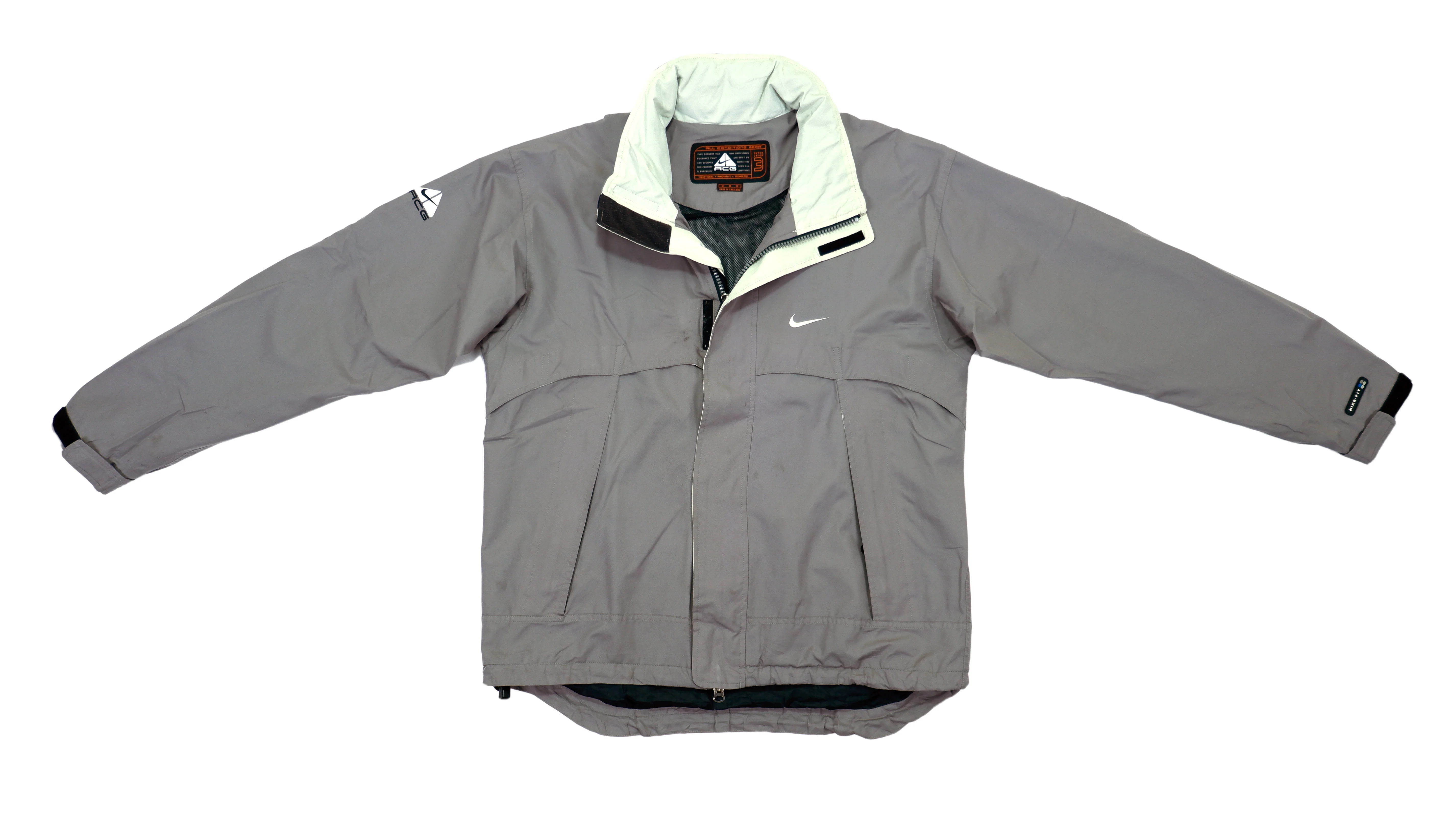 Nike - Grey ACG Medium Weight Jacket 1990s Large