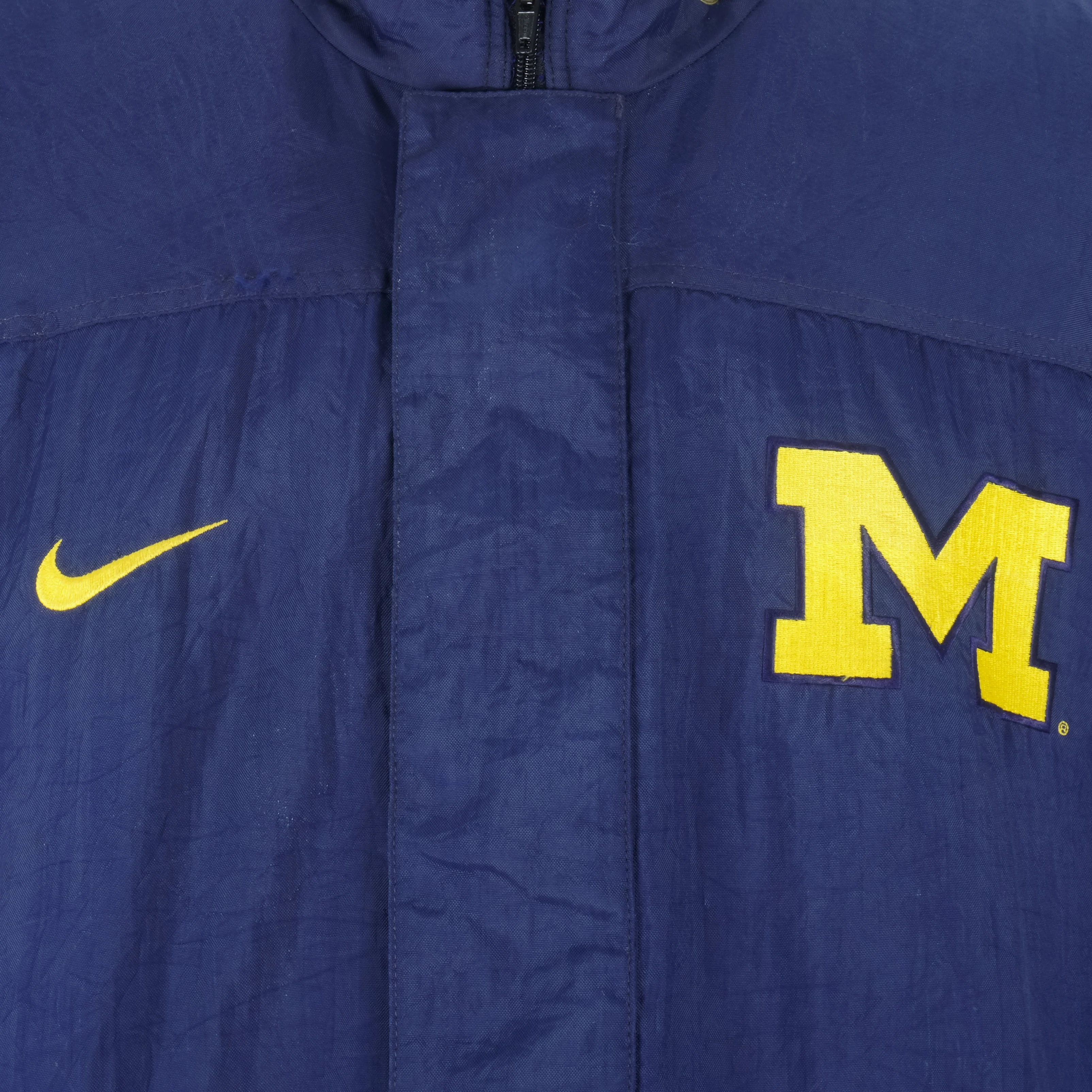 Nike - Michigan Wolverines Zip-Up Jacket 1990s XX-Large - Image 4