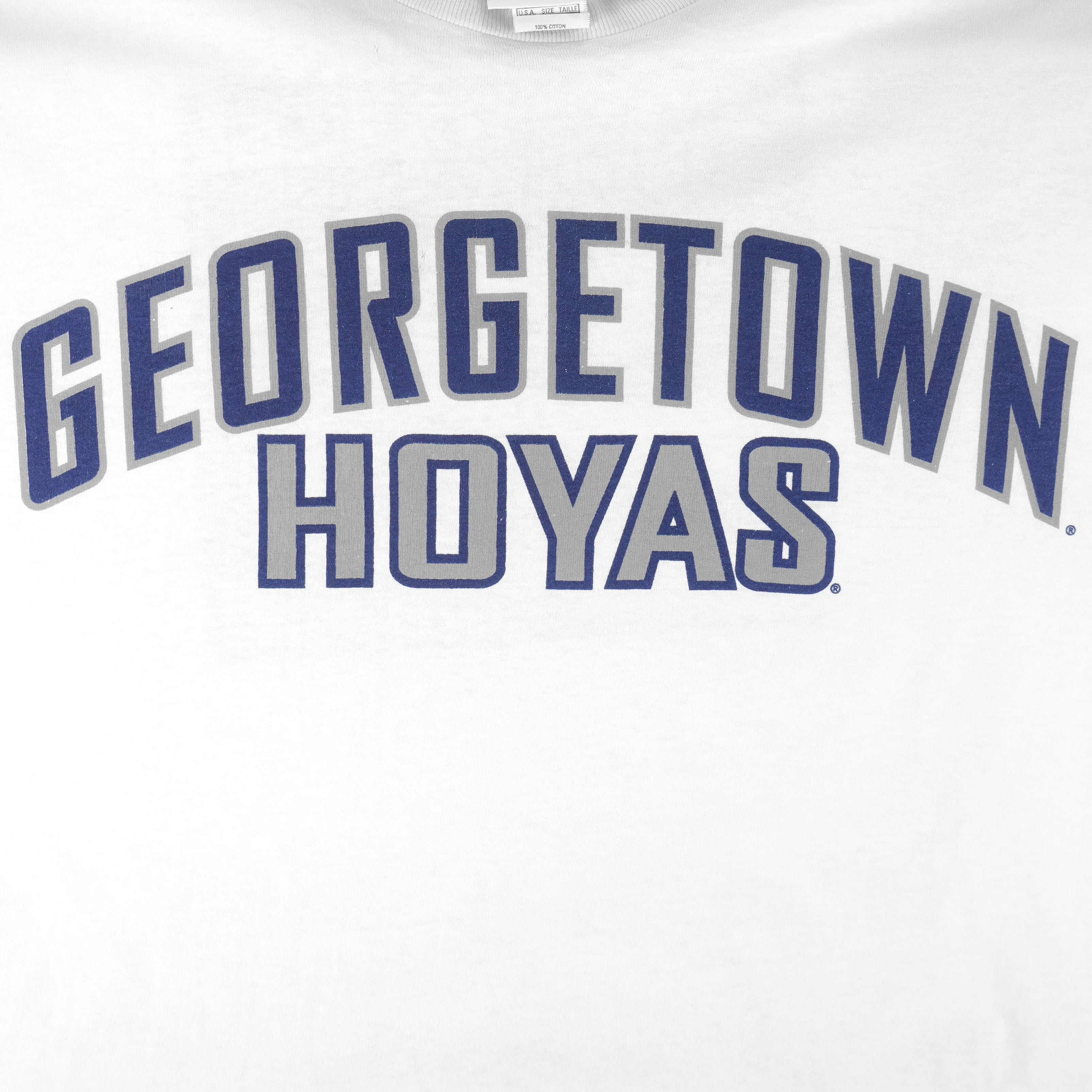 Nike - University of Georgetown Hoyas T-Shirt 1990s X-Large - Image 3