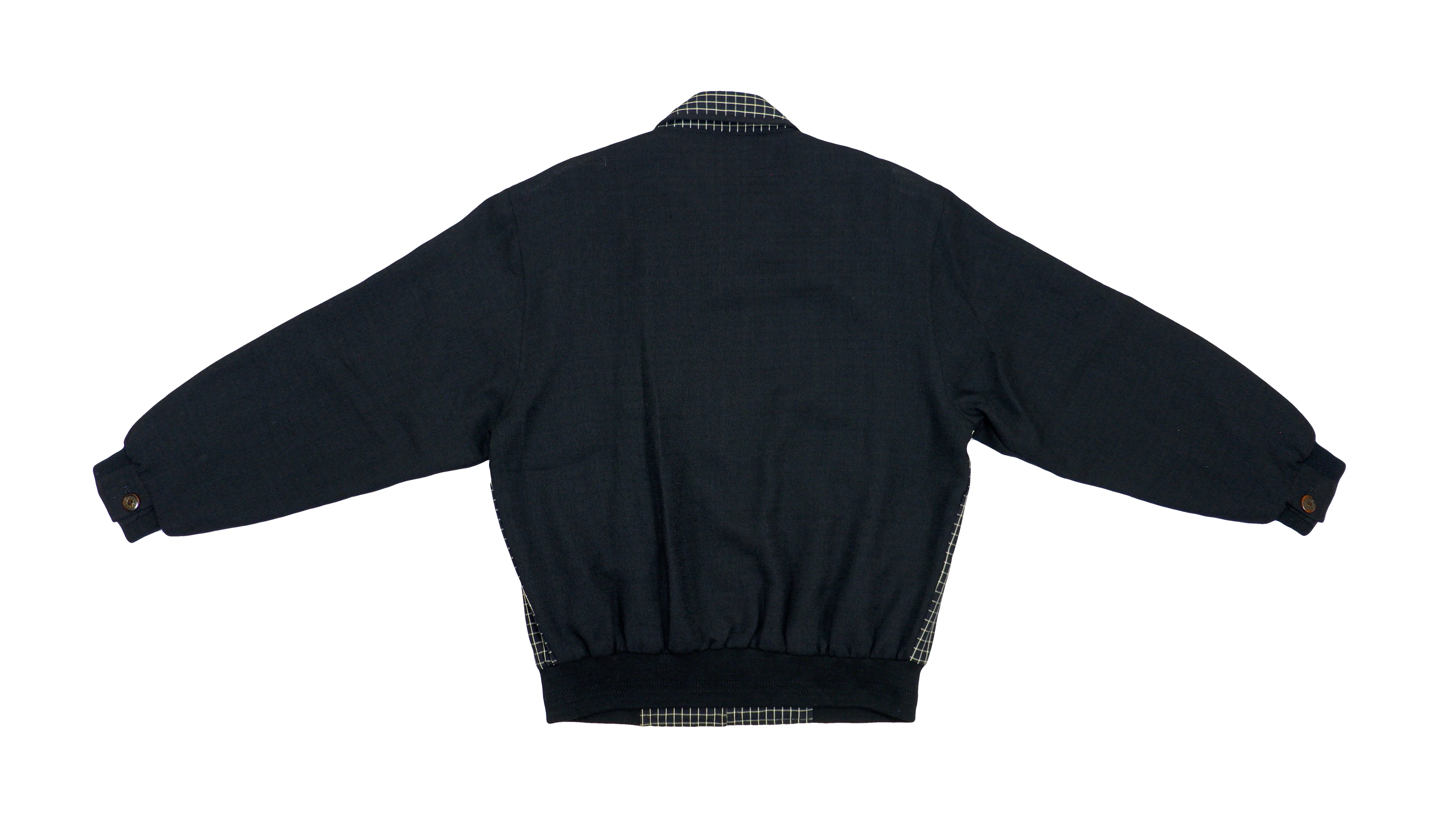 Playboy - Black Bomber Jacket 1990s Large - Image 2