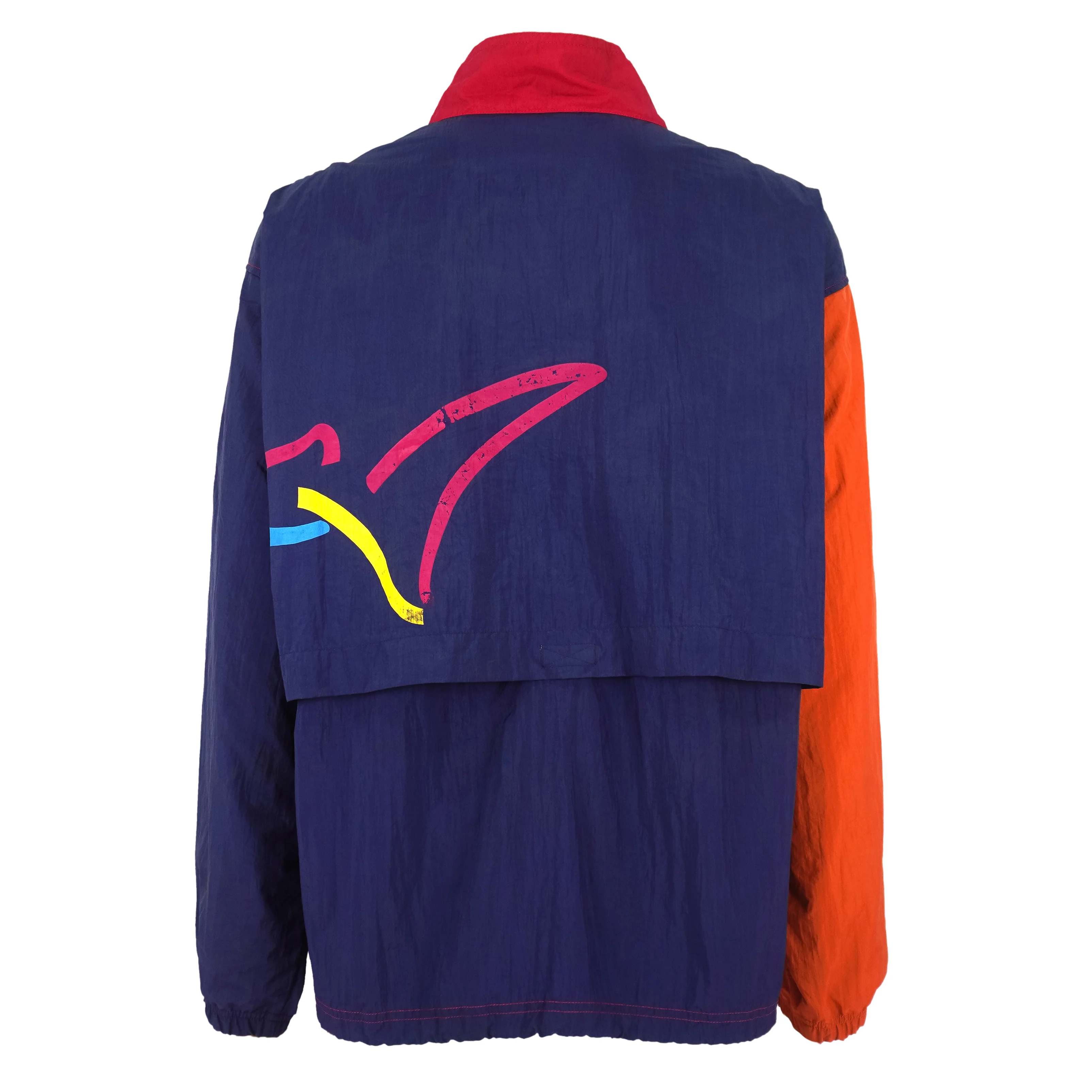 Reebok (Greg Norman Collection) - Starr Pass Colorblock Pullover Windbreaker 1990s Large - Image 3