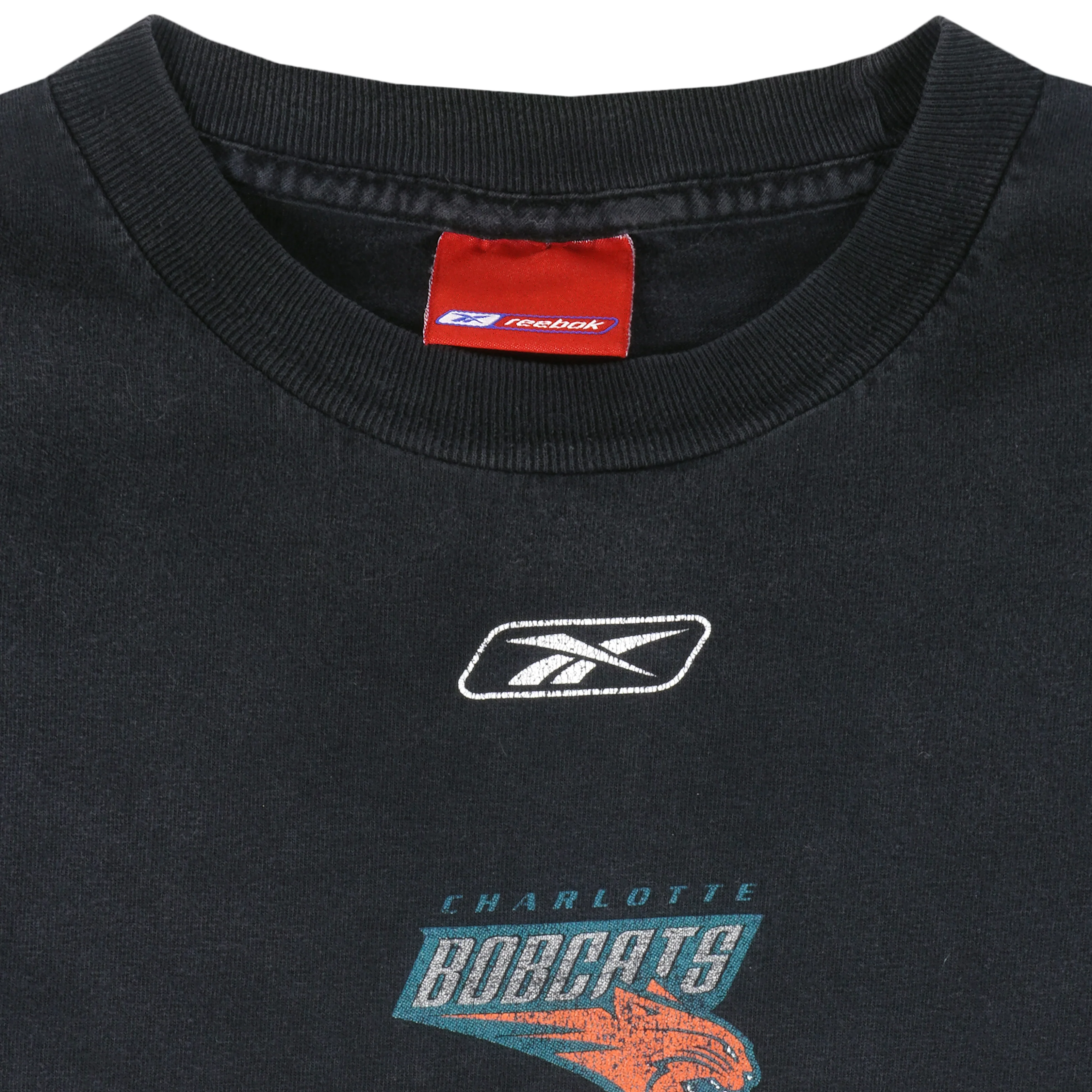 Reebok - NBA Charlotte Bobcats Basketball T-Shirt 2000s Large - Image 4