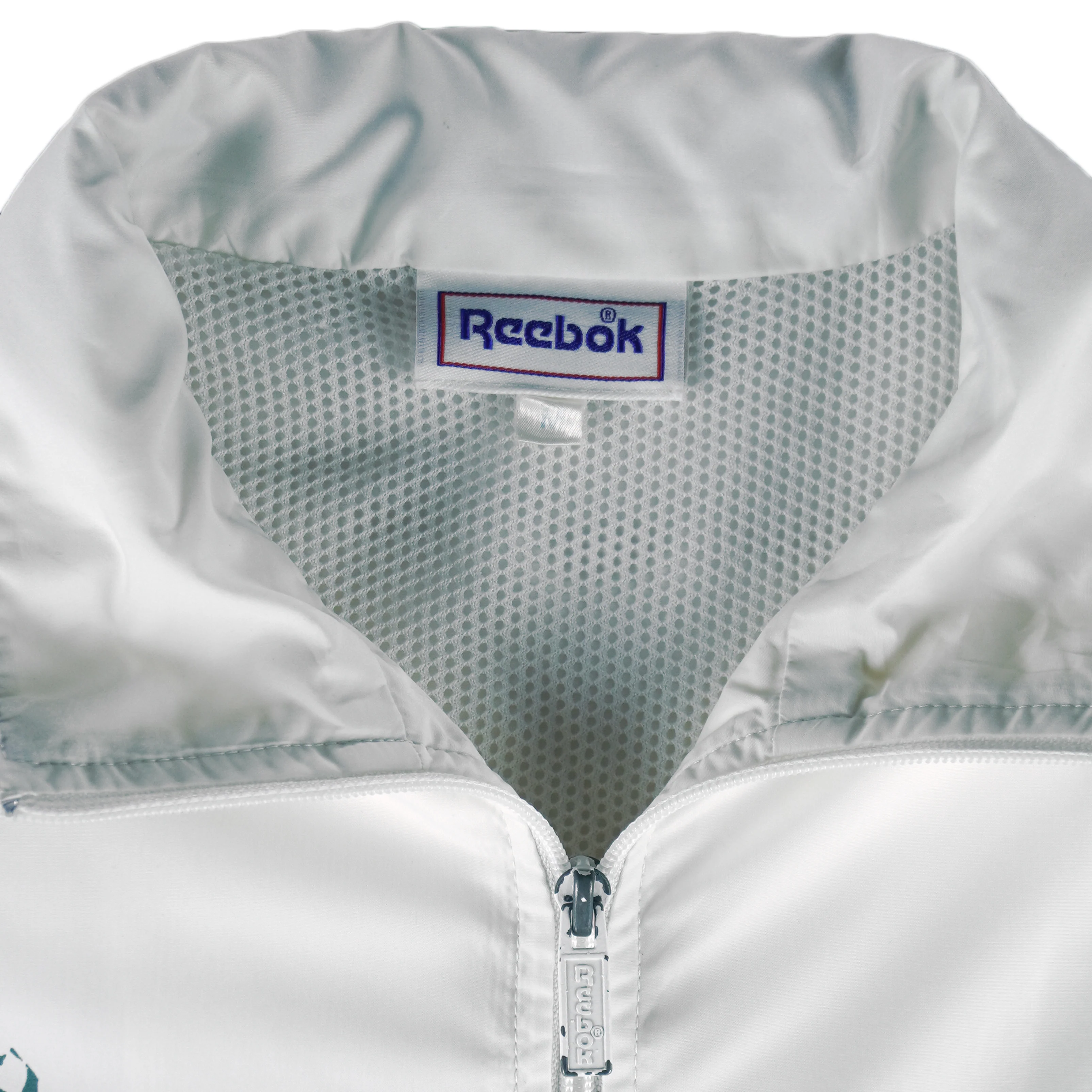 Reebok - White Funky Abstract Colorway Jacket 1990s Medium - Image 5