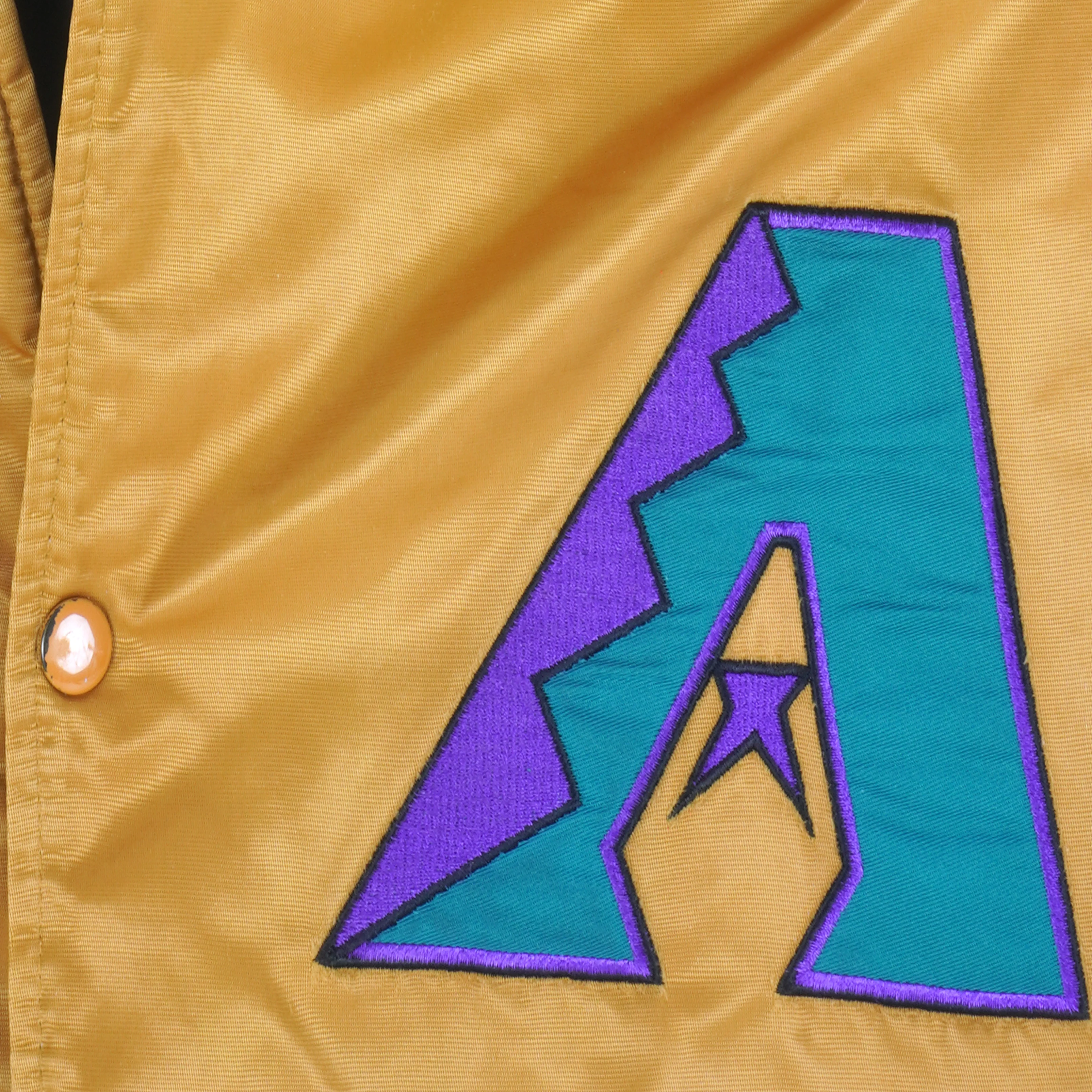 Starter - Arizona Diamondbacks Button Up Satin Jacket 1998 XX-Large - Image 5